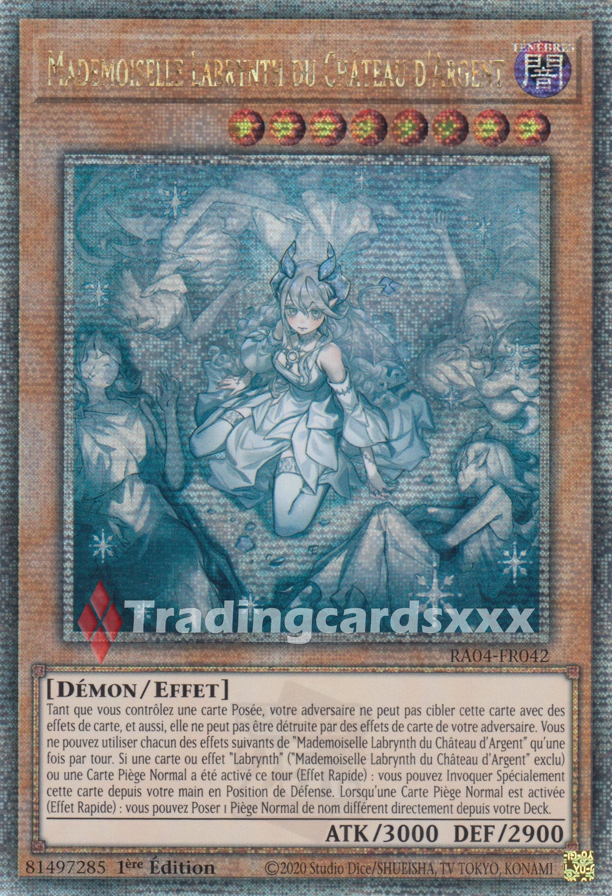 Yu-Gi-Oh! Mademoiselle Labrynth du Château d'Argent : RA04-FR042 - QCSE