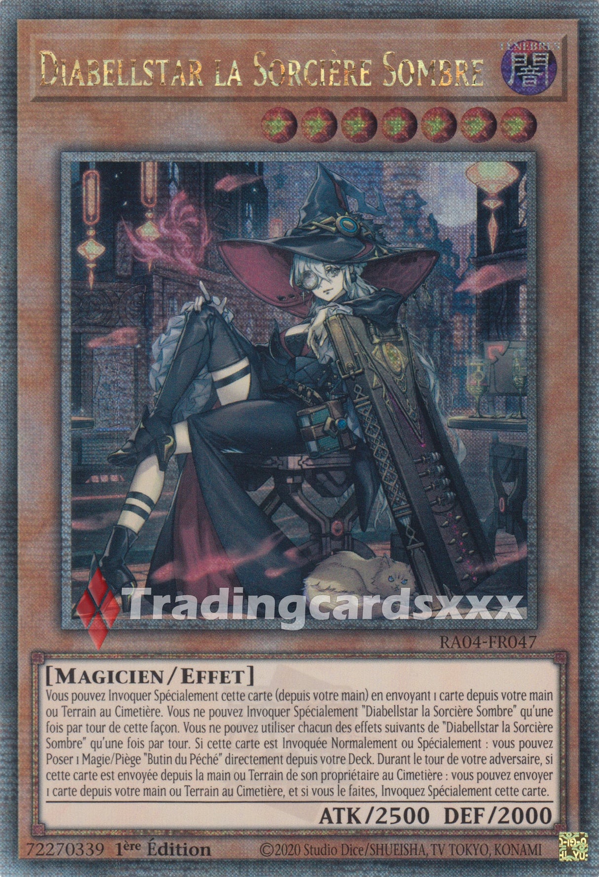 Yu-Gi-Oh! Diabellstar la Sorcière Sombre : RA04-FR047 - QCSE