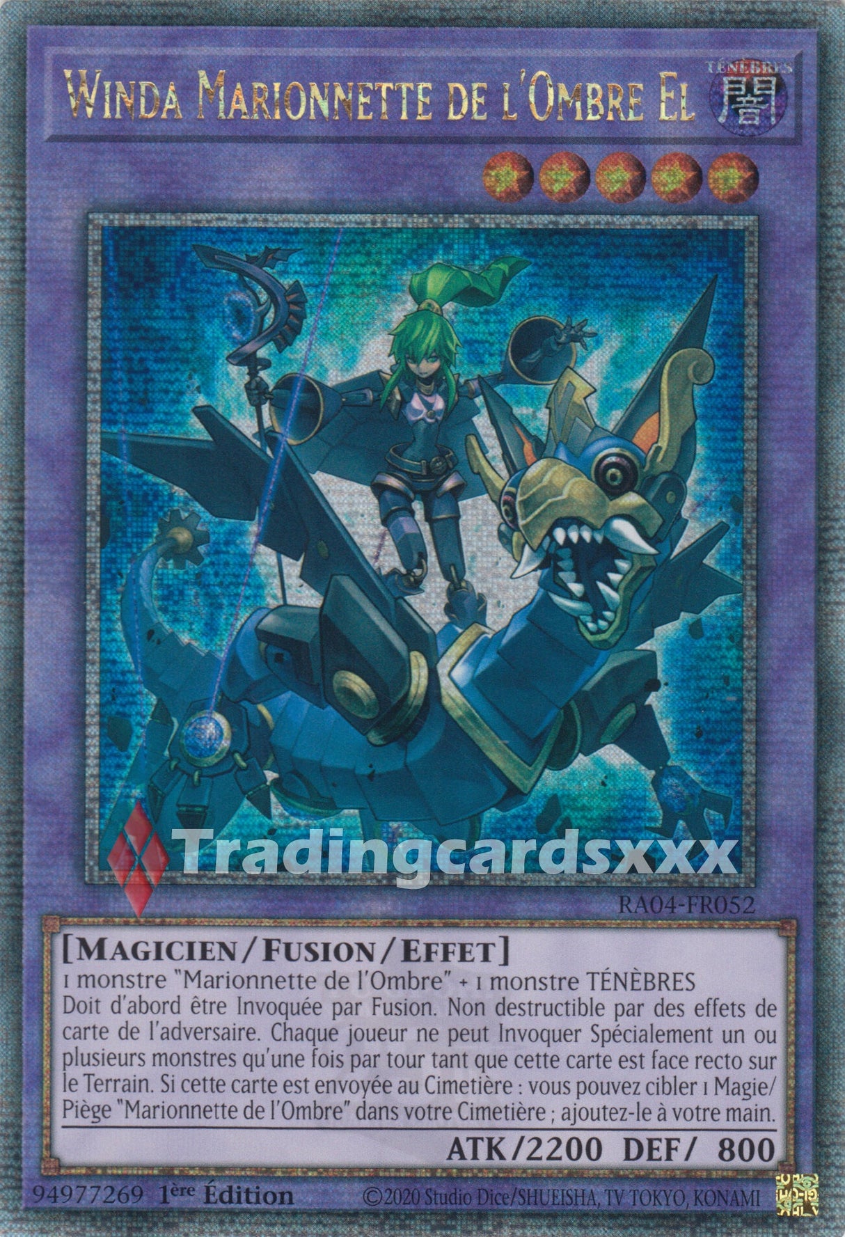 Yu-Gi-Oh! Winda Marionnette de l'Ombre El : RA04-FR052