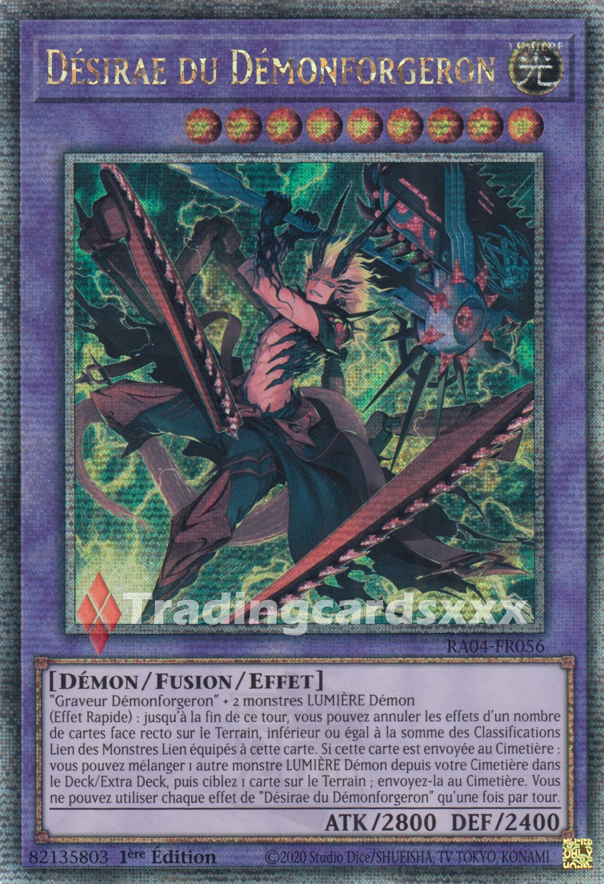 Yu-Gi-Oh! Désirae du Démonforgeron : RA04-FR056