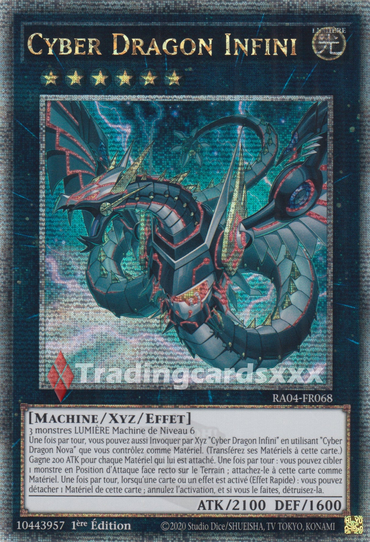Yu-Gi-Oh! Cyber Dragon Infini - V.2 : RA04-FR068 - QCSE