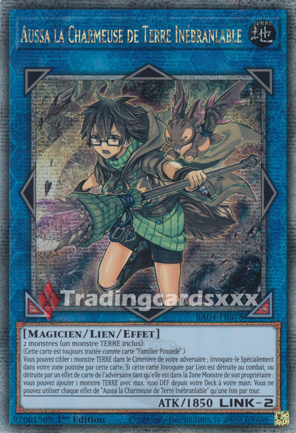 Yu-Gi-Oh! Aussa la Charmeuse de Terre Inébranlable : RA04-FR078