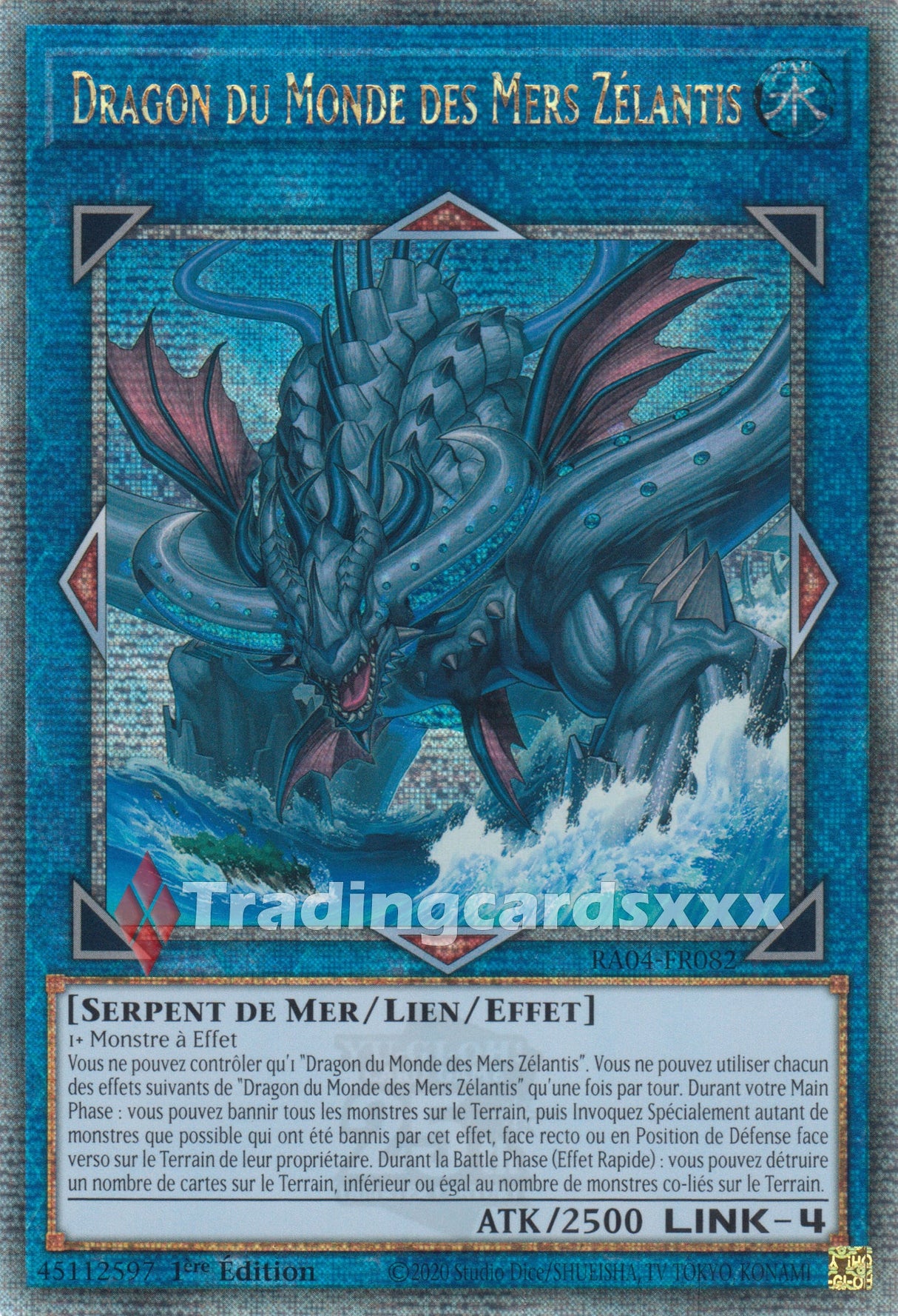 Yu-Gi-Oh! Dragon du Monde des Mers Zélantis : RA04-FR082