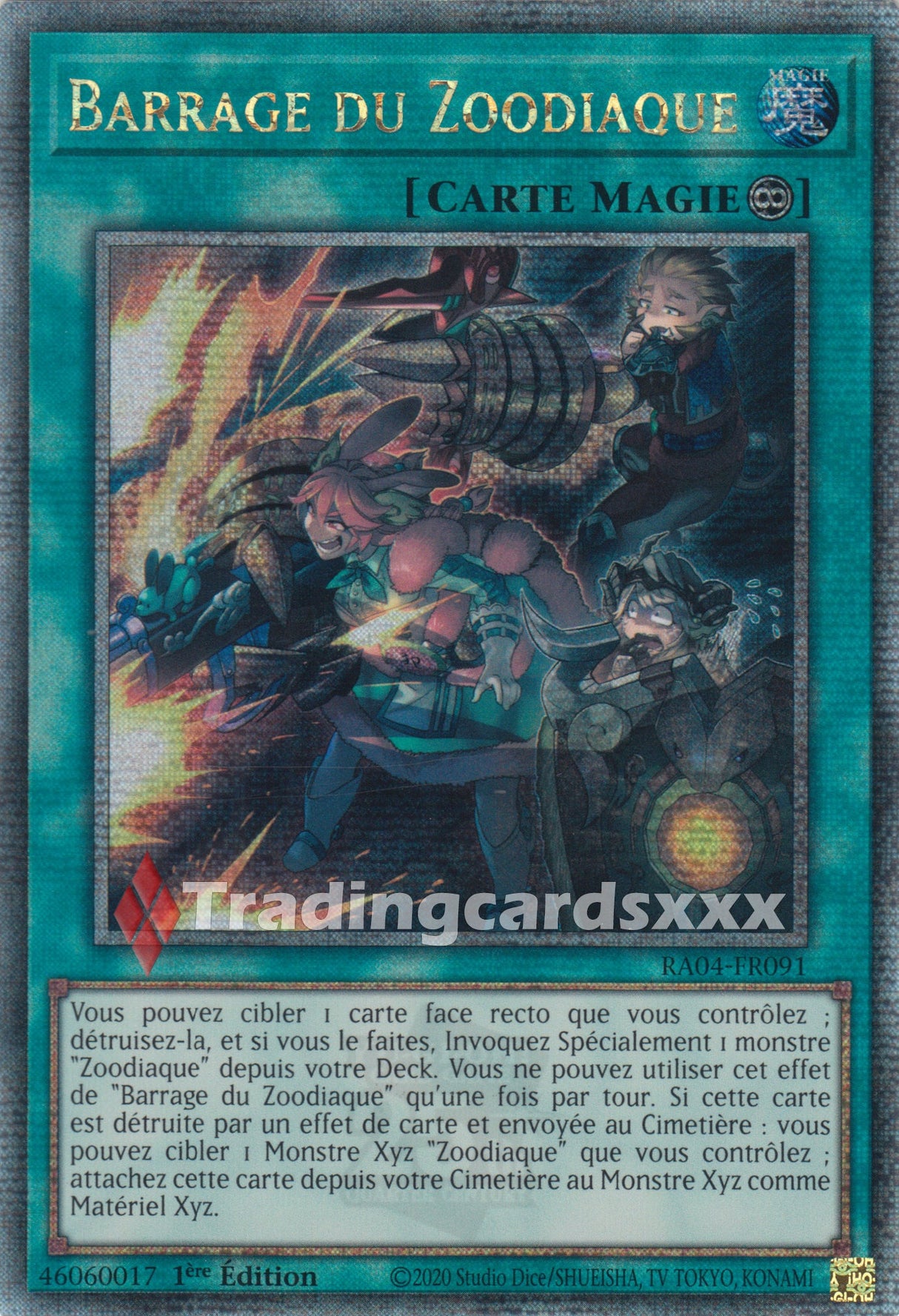 Yu-Gi-Oh! Barrage du Zoodiaque : RA04-FR091