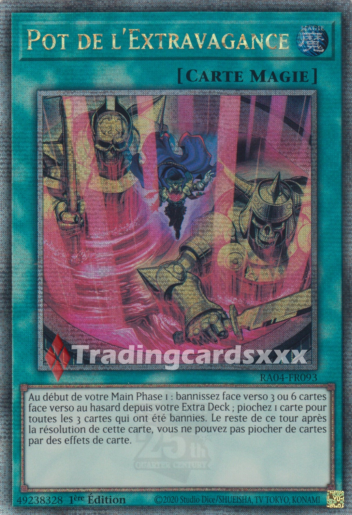 Yu-Gi-Oh! Pot de l'Extravagance : RA04-FR093 - QCSE