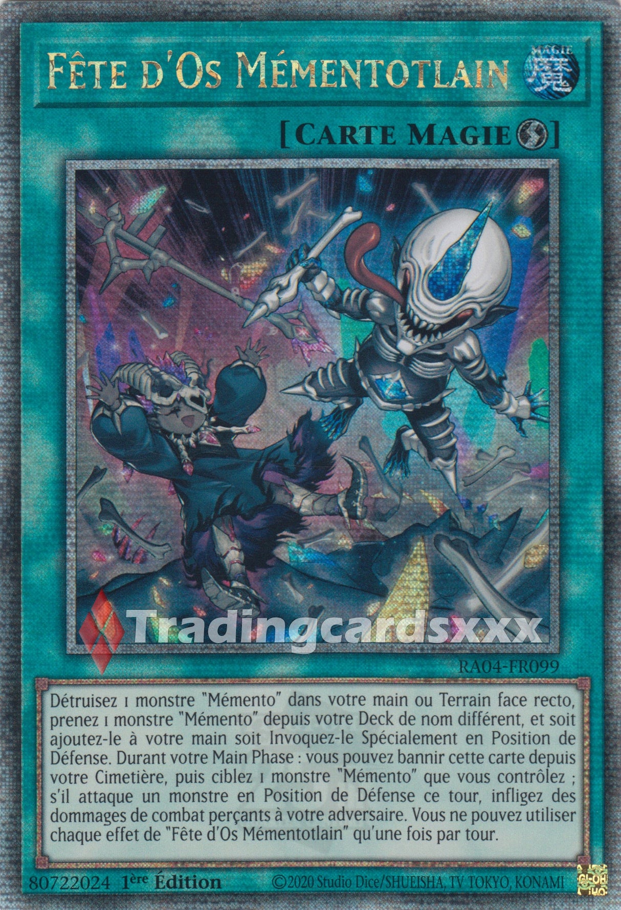 Yu-Gi-Oh! Fête d'Os Mémentotlain : RA04-FR099