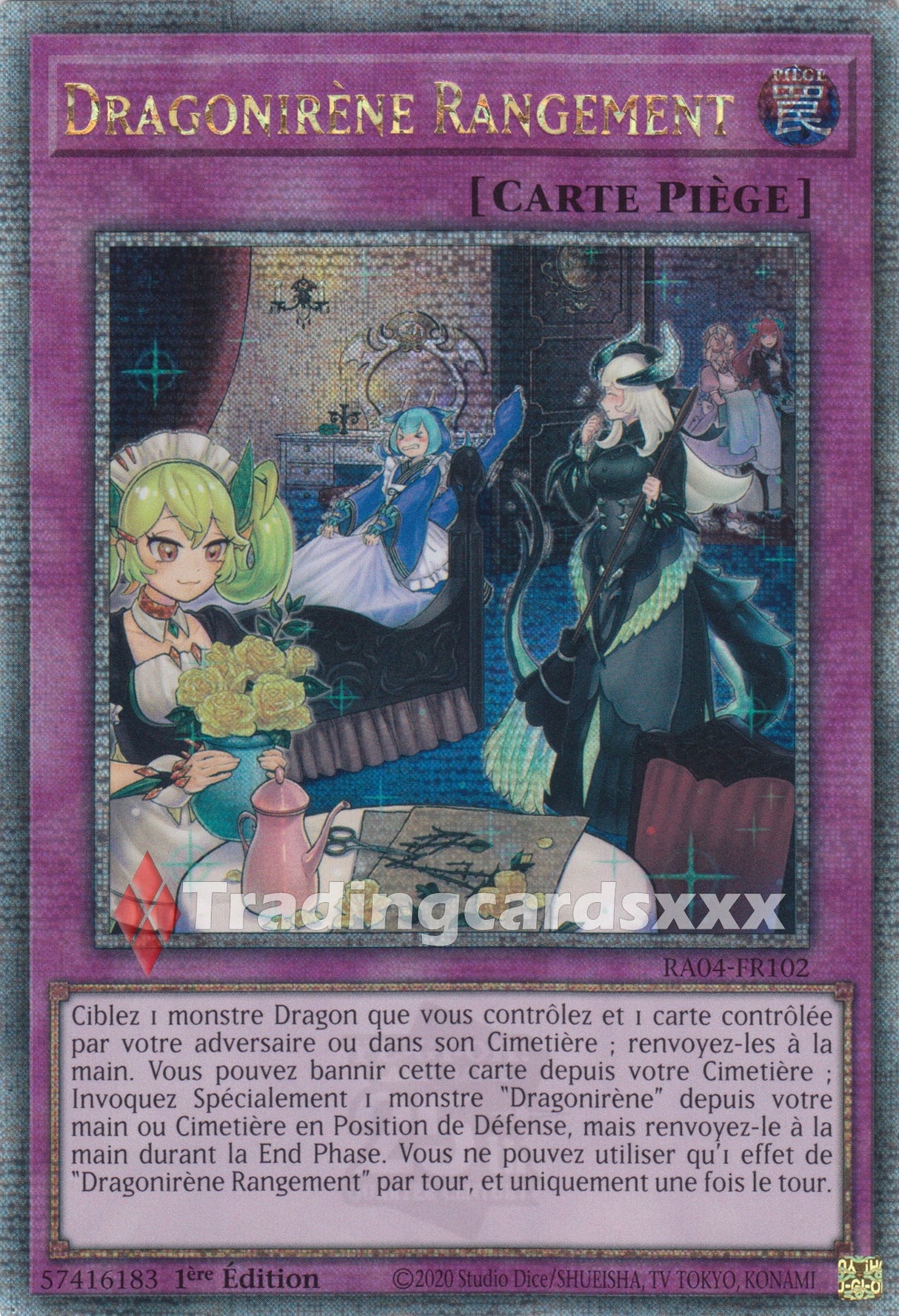 Yu-Gi-Oh! Dragonirène Rangement : RA04-FR102