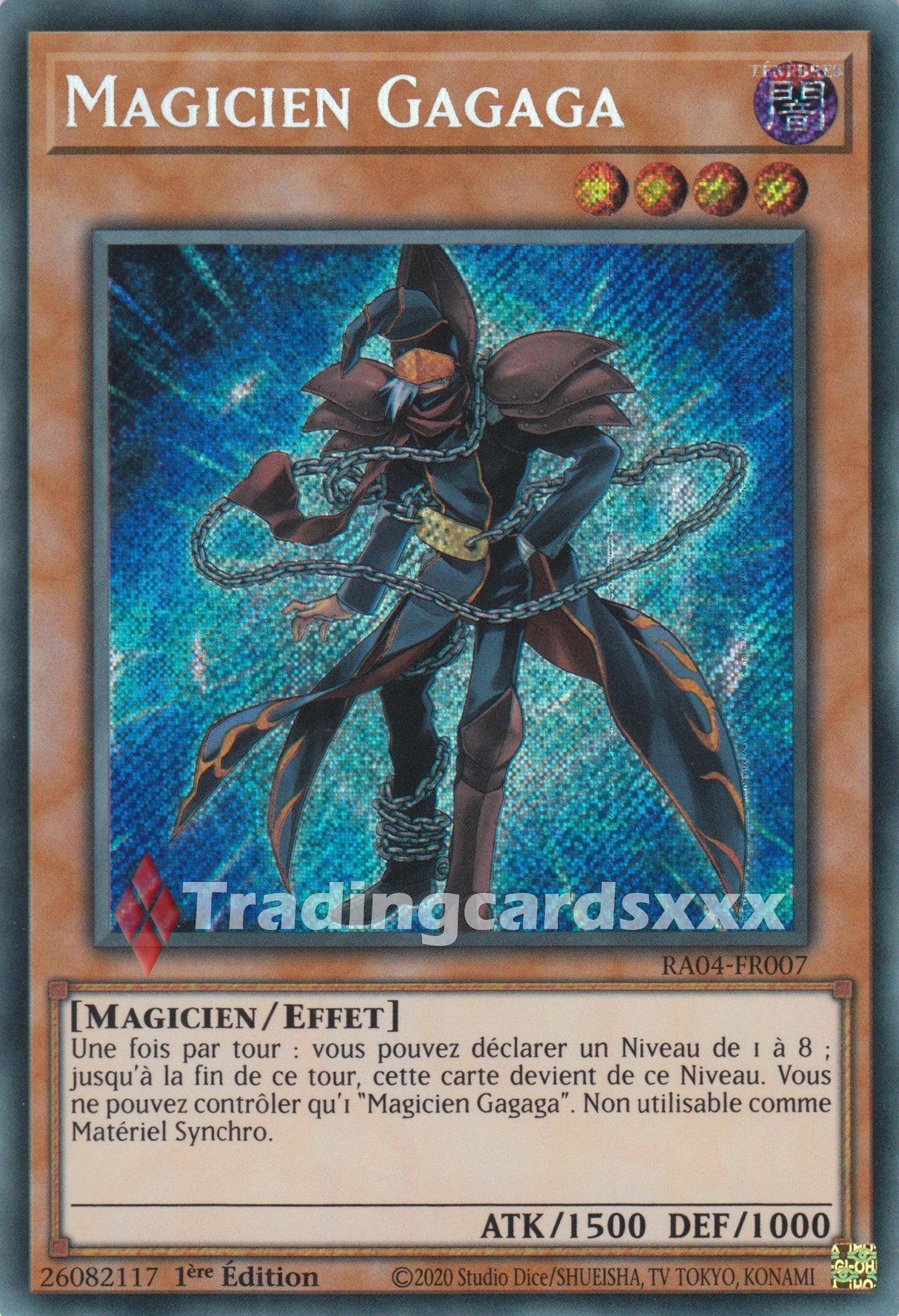 Yu-Gi-Oh! Magicien Gagaga : RA04-FR007