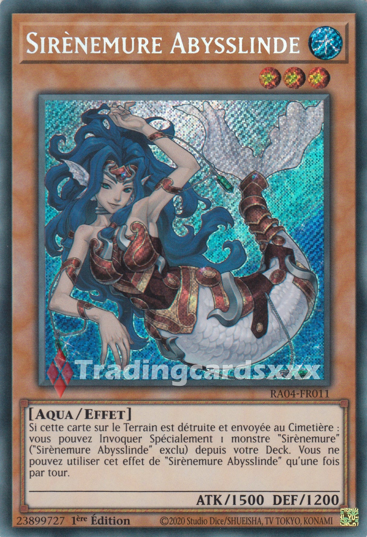 Yu-Gi-Oh! Sirènemure Abysslinde : RA04-FR011