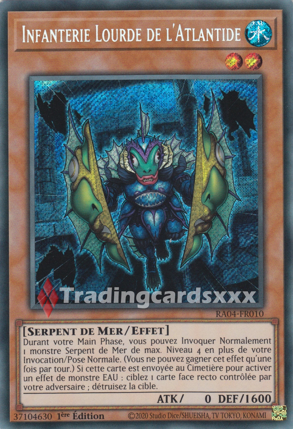 Yu-Gi-Oh! Infanterie Lourde de l'Atlantide : RA04-FR010