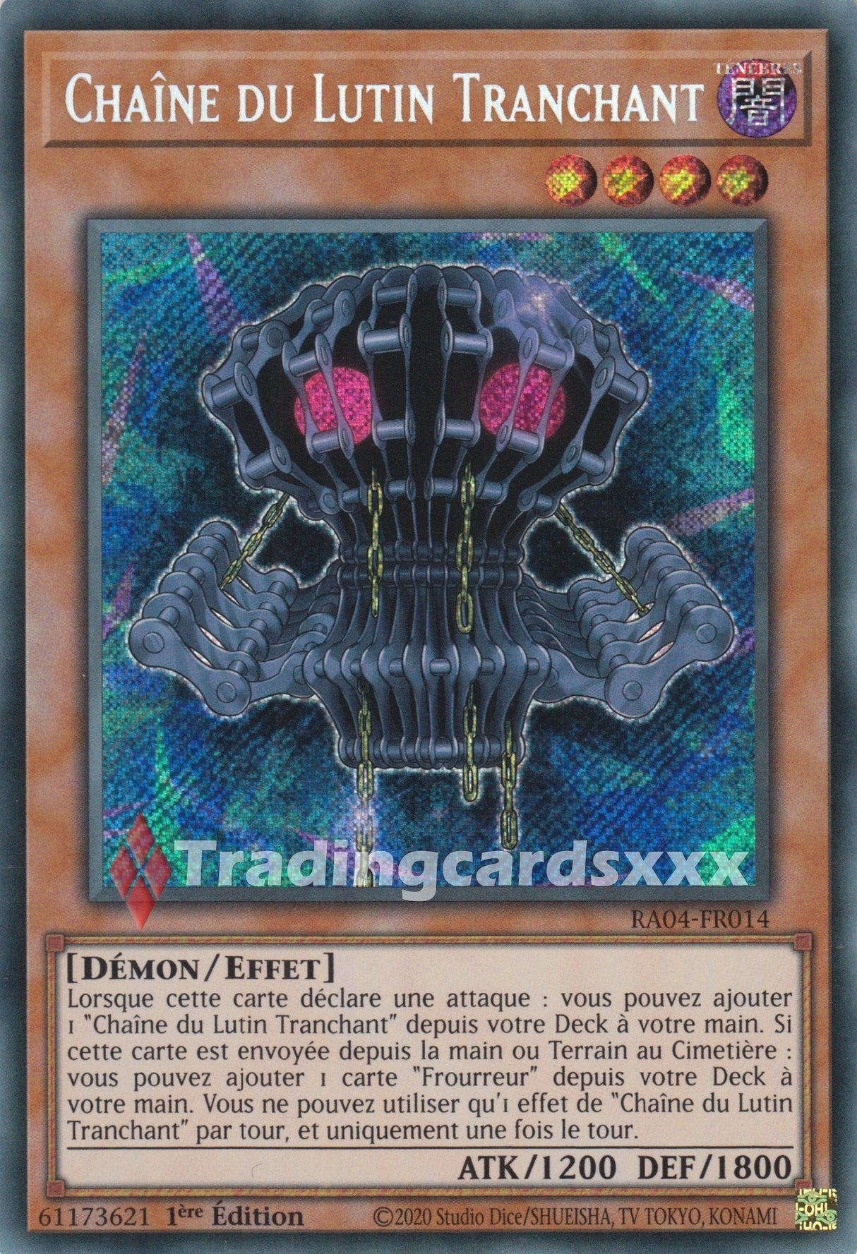 Yu-Gi-Oh! Chaîne du Lutin Tranchant : RA04-FR014