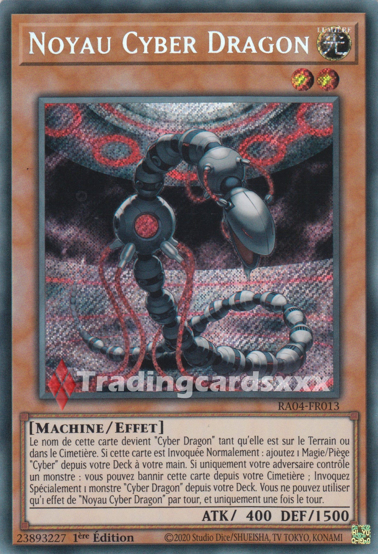 Yu-Gi-Oh! Noyau Cyber Dragon : RA04-FR013