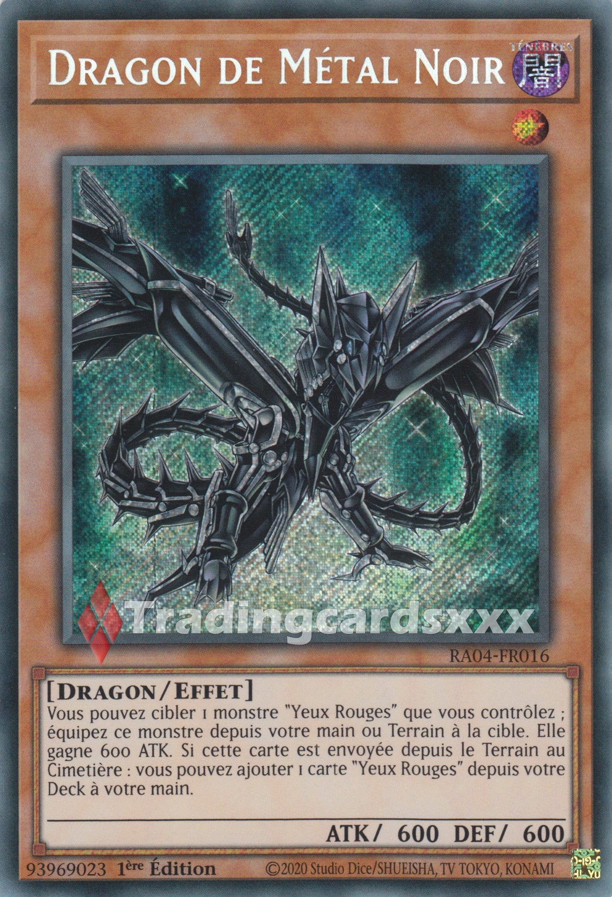Yu-Gi-Oh! Dragon de Métal Noir : RA04-FR016