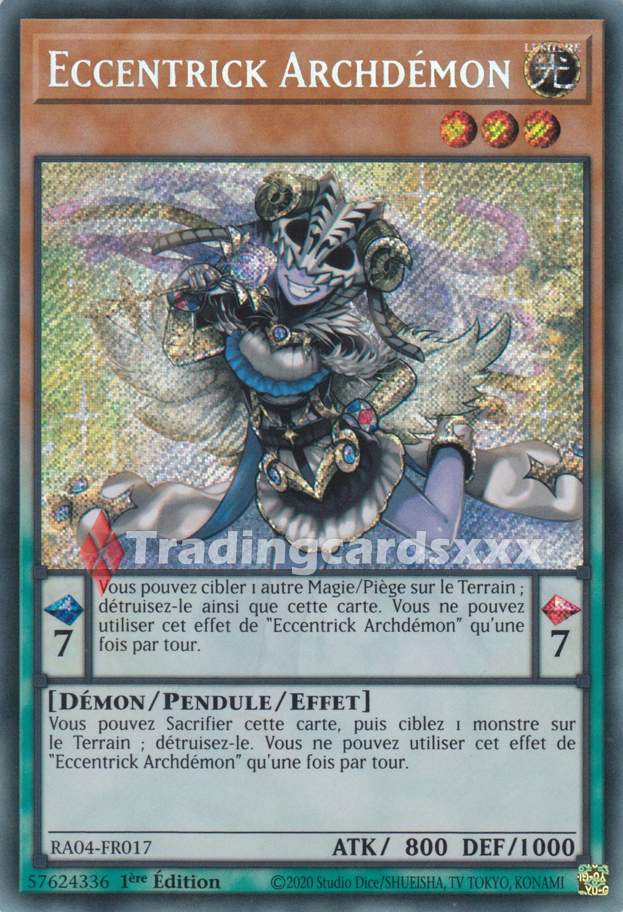 Yu-Gi-Oh! Eccentrick Archdémon : RA04-FR017