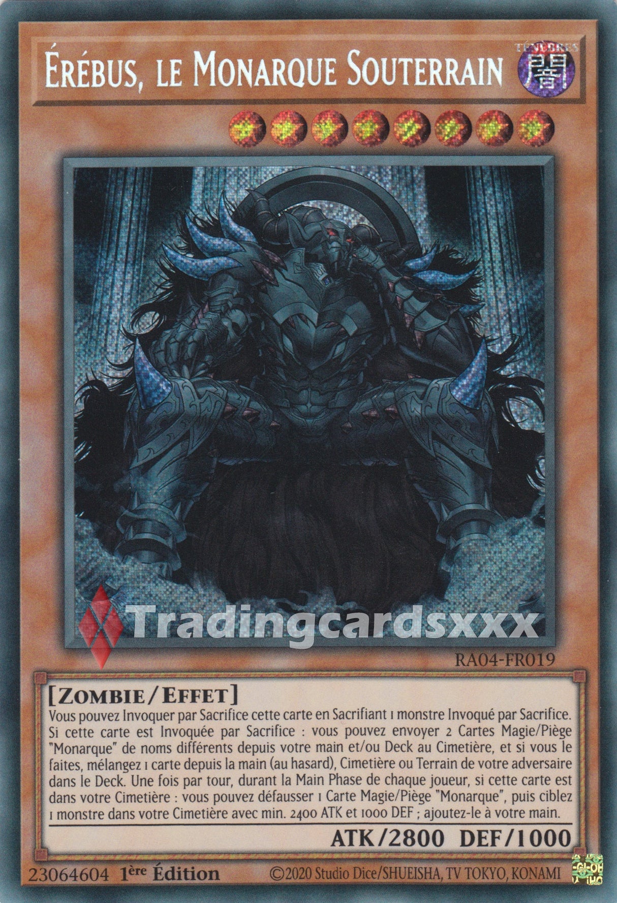 Yu-Gi-Oh! Érébus, le Monarque Souterrain : RA04-FR019
