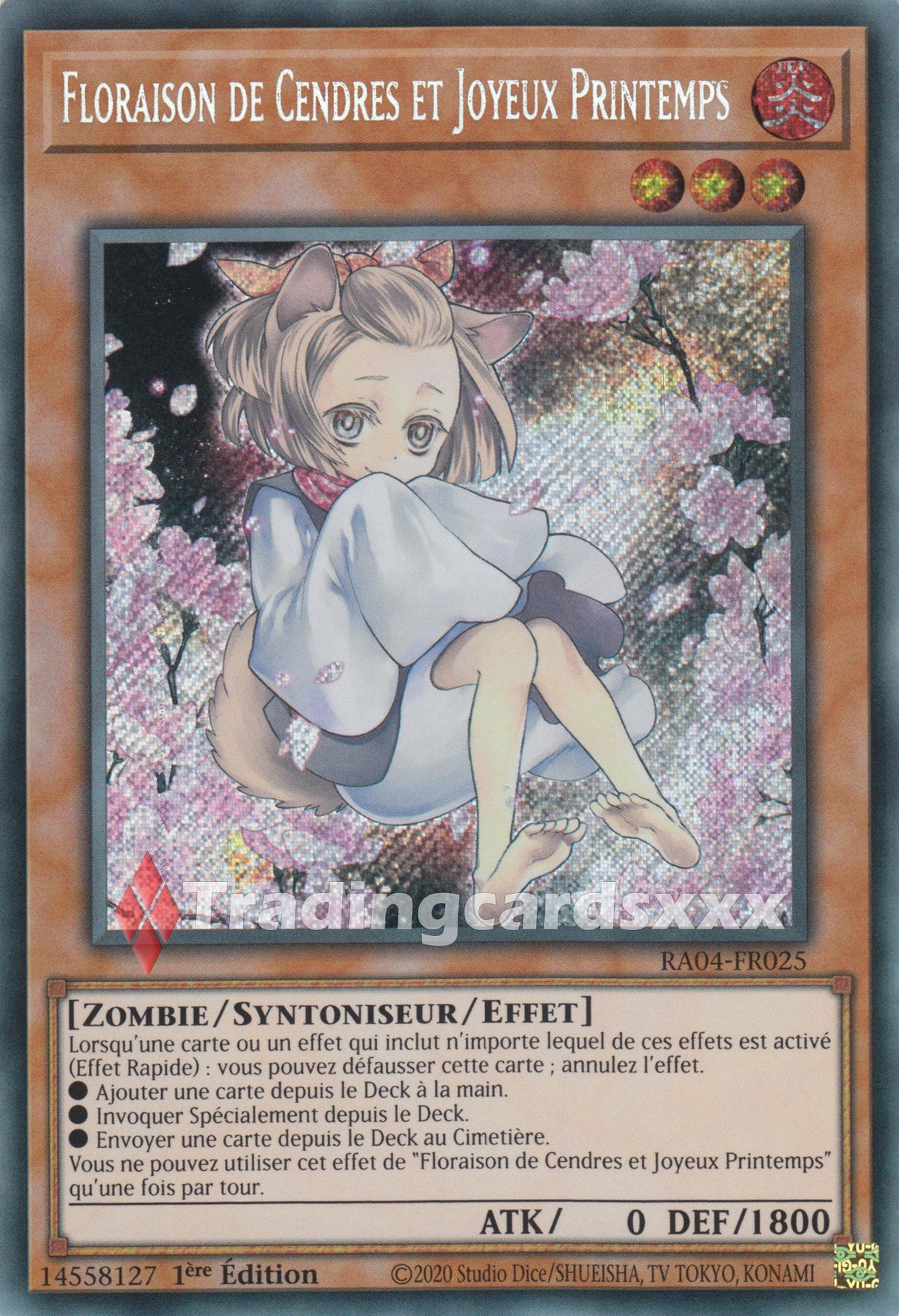 Yu-Gi-Oh! Floraison de Cendres et Joyeux Printemps : RA04-FR025