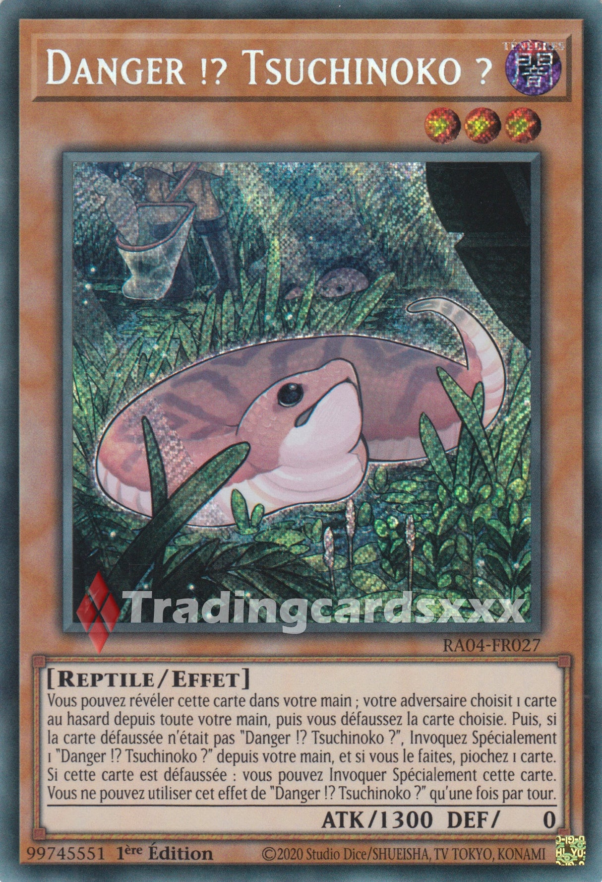 Yu-Gi-Oh! Danger !? Tsuchinoko ? : RA04-FR027