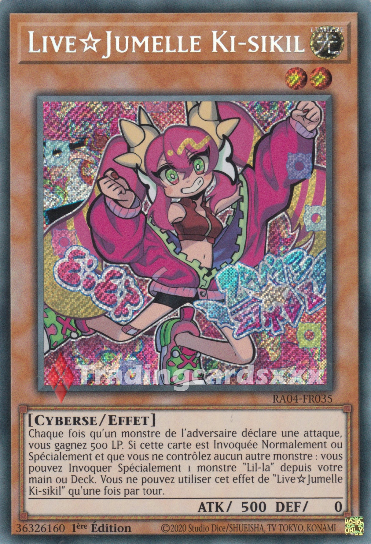 Yu-Gi-Oh! Live☆Jumelle Ki-sikil : RA04-FR035