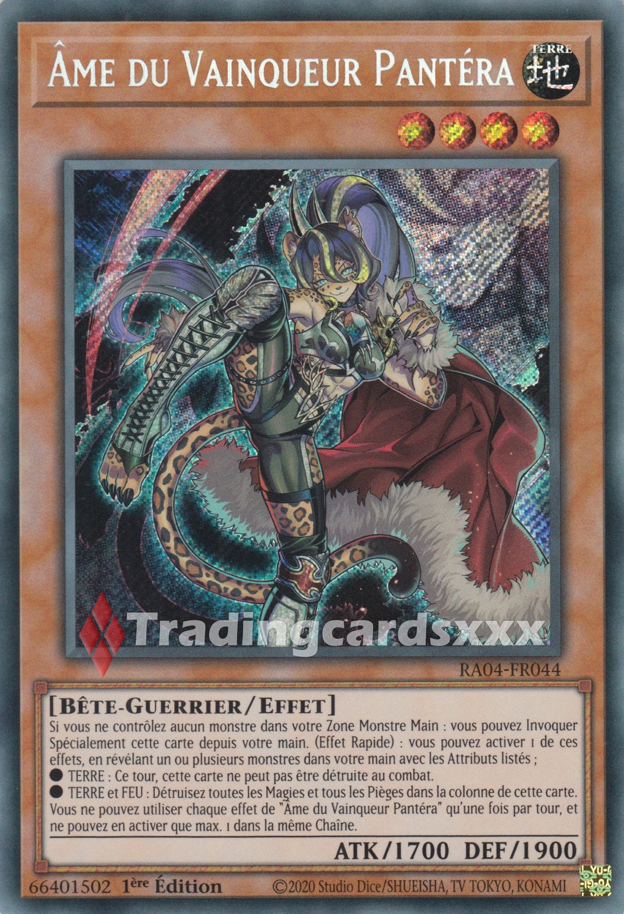 Yu-Gi-Oh! Âme du Vainqueur Pantéra : RA04-FR044