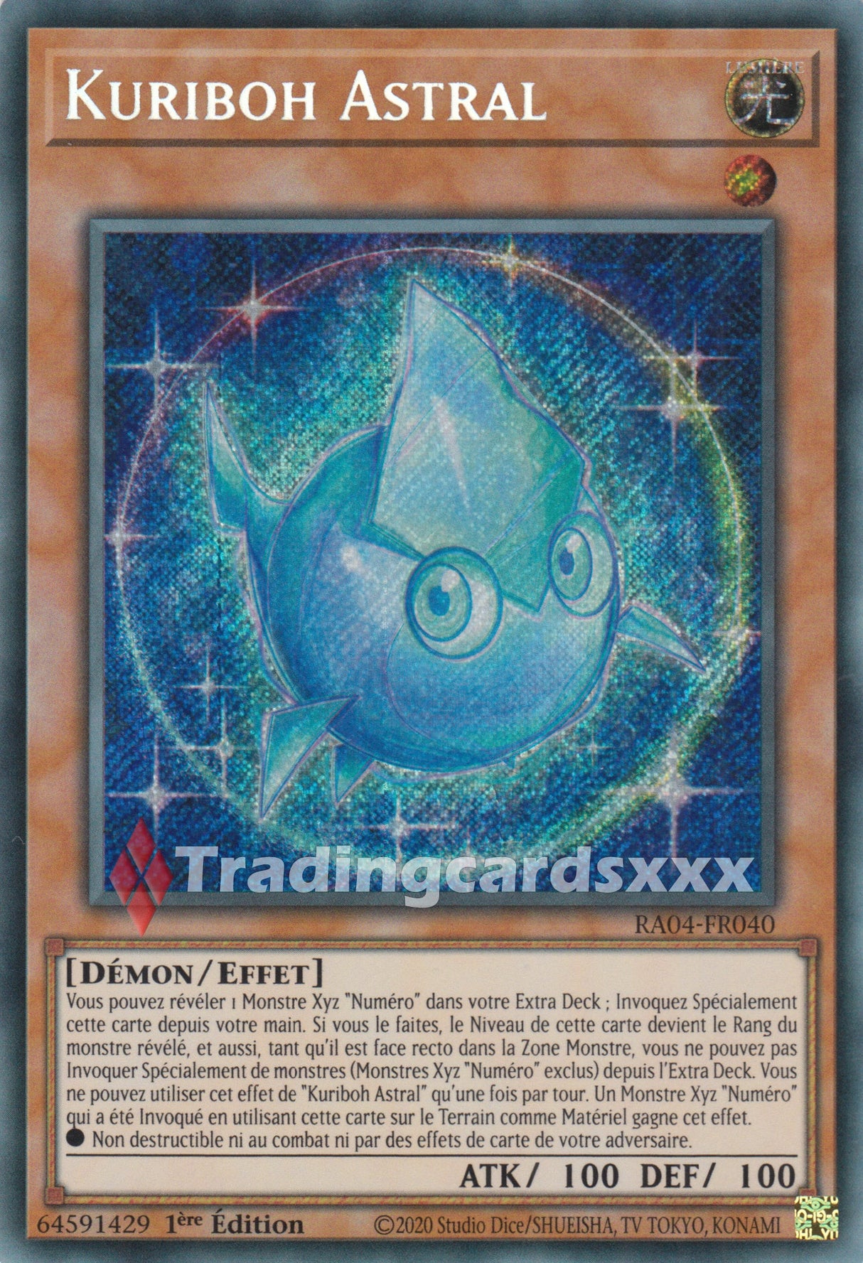 Yu-Gi-Oh! Kuriboh Astral : RA04-FR040