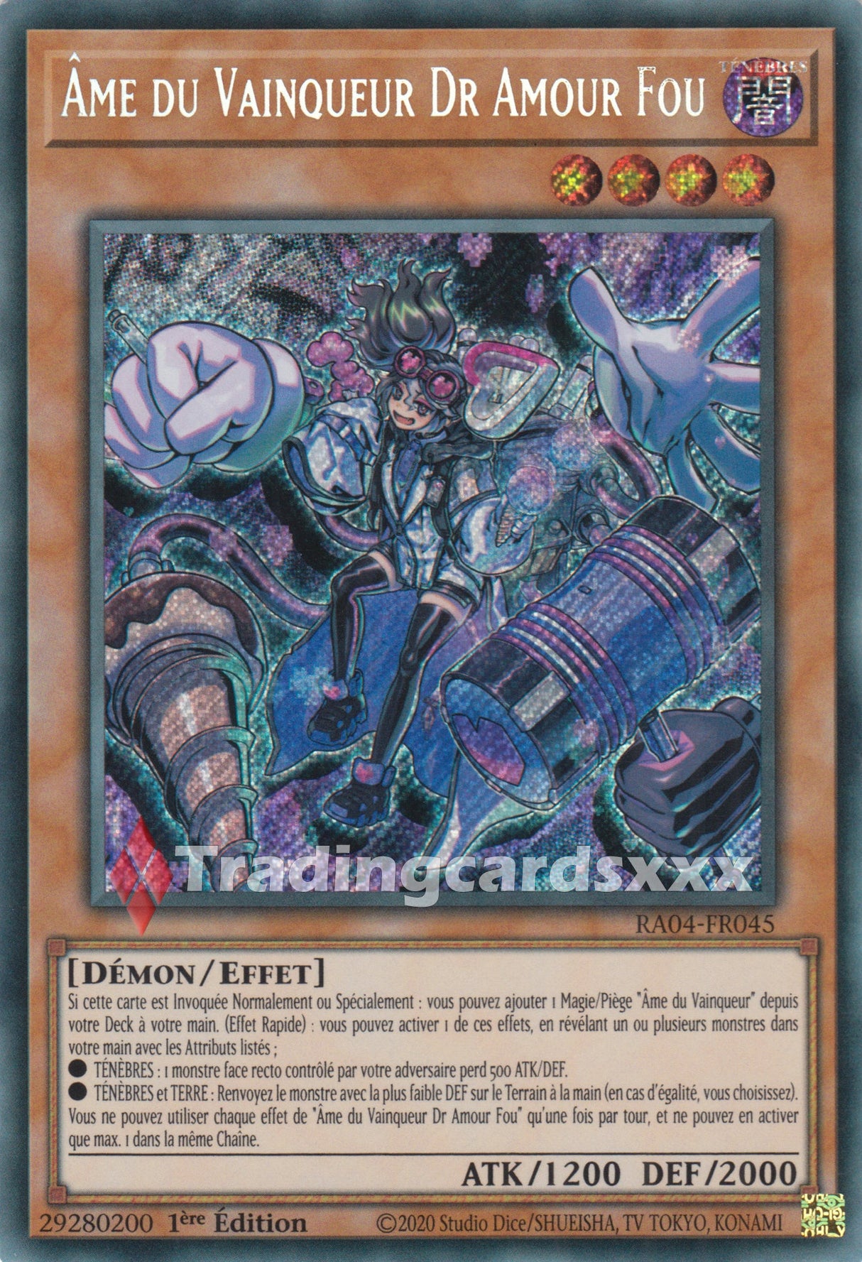 Yu-Gi-Oh! Âme du Vainqueur Dr Amour Fou : RA04-FR045