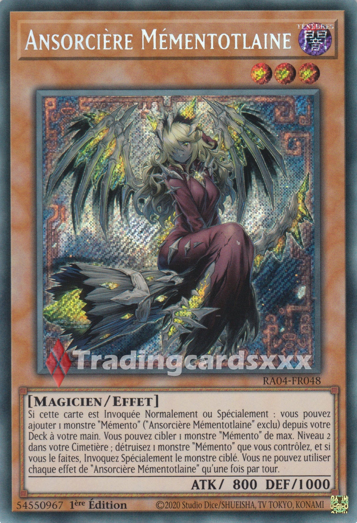 Yu-Gi-Oh! Ansorcière Mémentotlaine : RA04-FR048