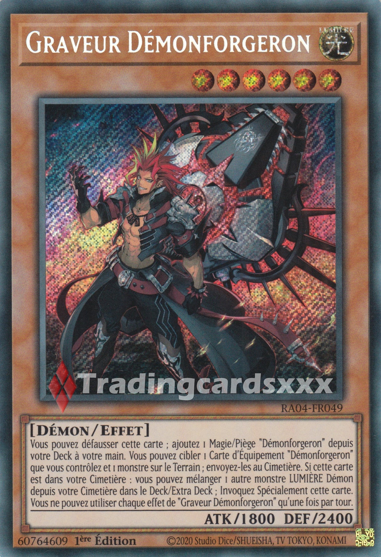 Yu-Gi-Oh! Graveur Démonforgeron : RA04-FR049