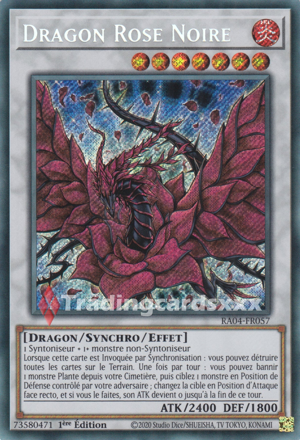 Yu-Gi-Oh! Dragon Rose Noire : RA04-FR057