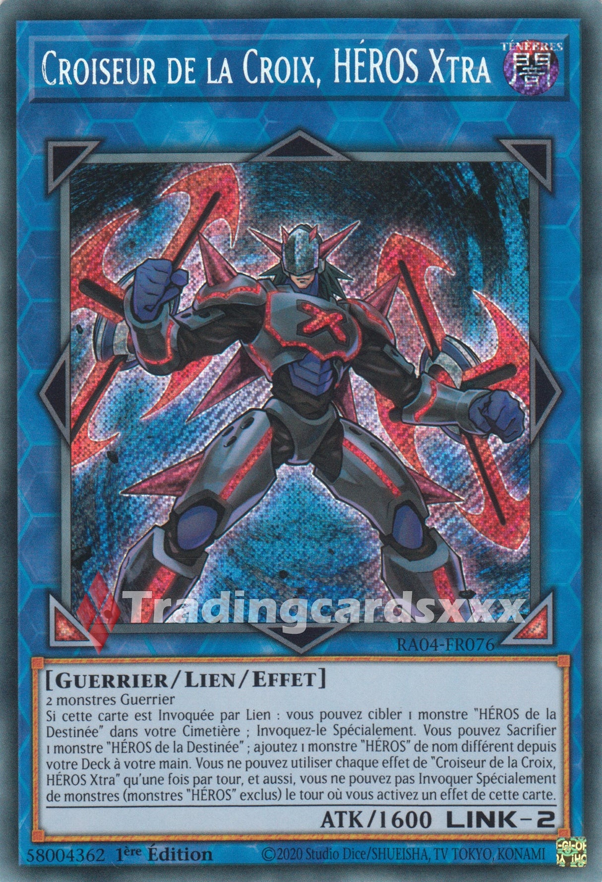 Yu-Gi-Oh! Croiseur de la Croix, HÉROS Xtra : RA04-FR076