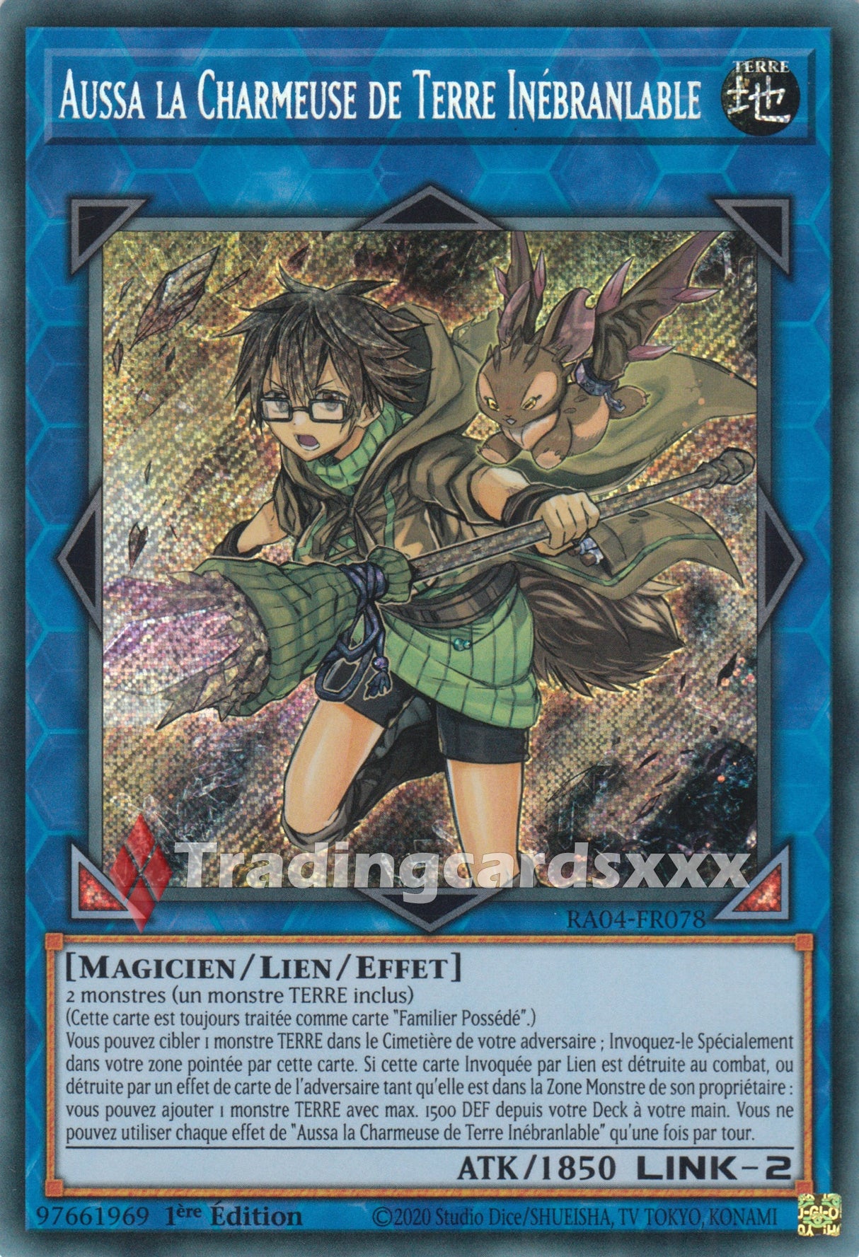Yu-Gi-Oh! Aussa la Charmeuse de Terre Inébranlable : RA04-FR078