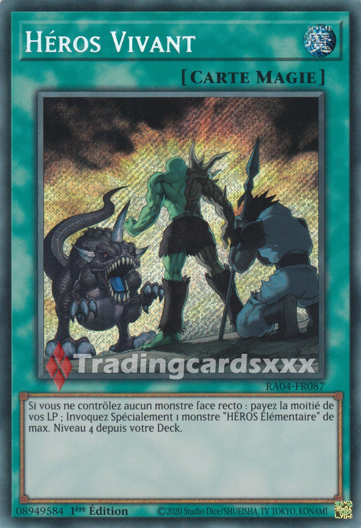 Yu-Gi-Oh! Héros Vivant : RA04-FR087