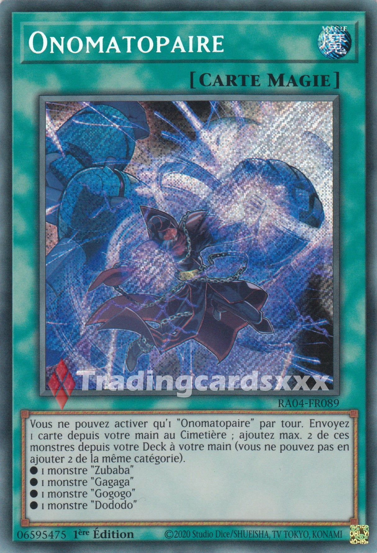 Yu-Gi-Oh! Onomatopaire : RA04-FR089
