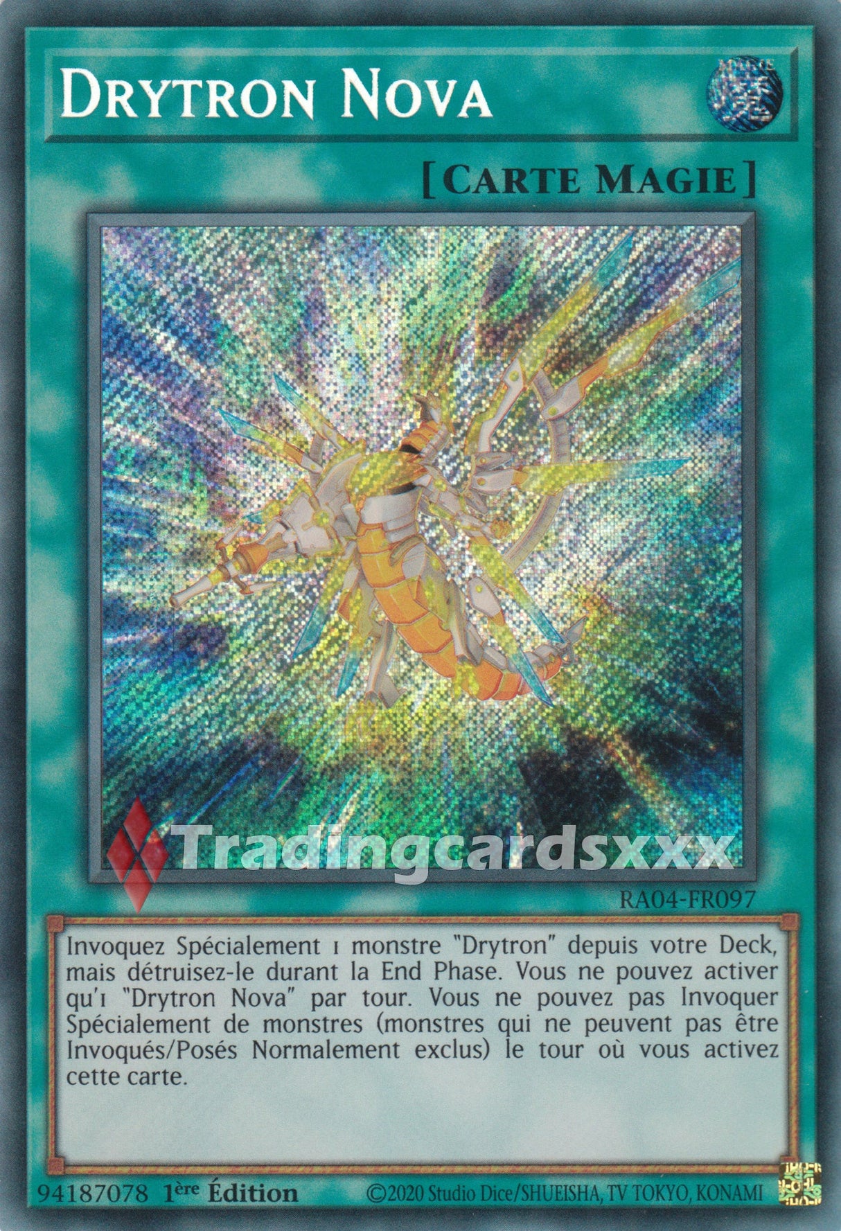 Yu-Gi-Oh! Drytron Nova : RA04-FR097