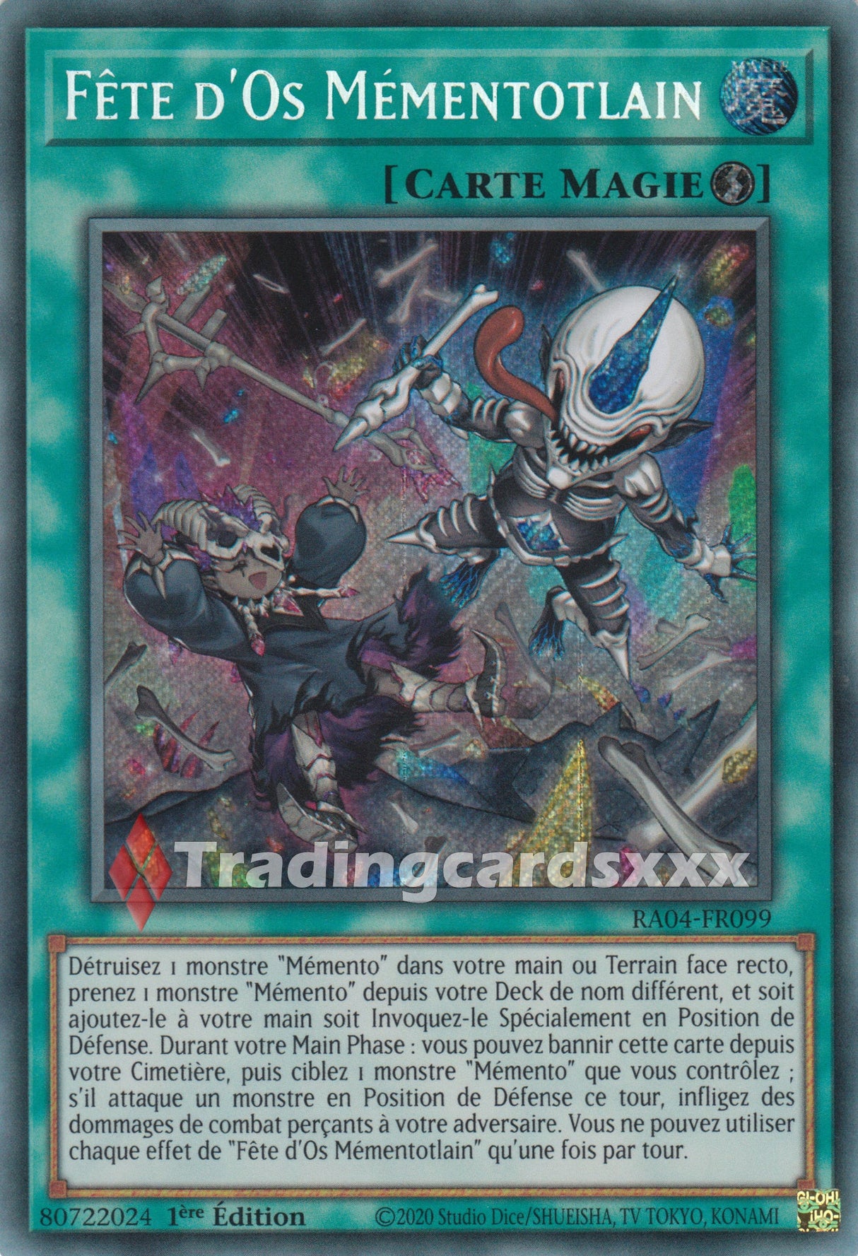Yu-Gi-Oh! Fête d'Os Mémentotlain : RA04-FR099