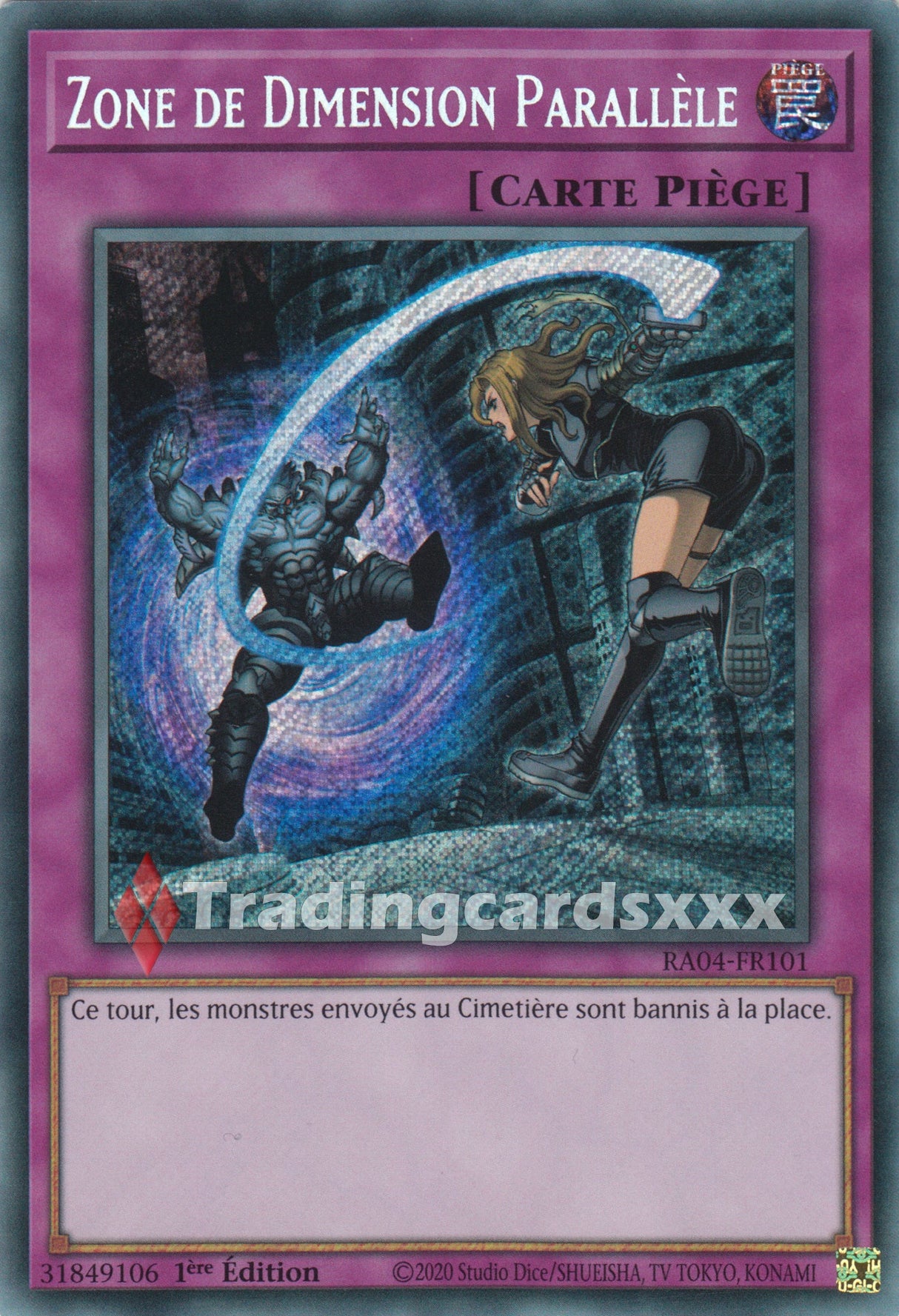 Yu-Gi-Oh! Zone de Dimension Parallèle : RA04-FR101