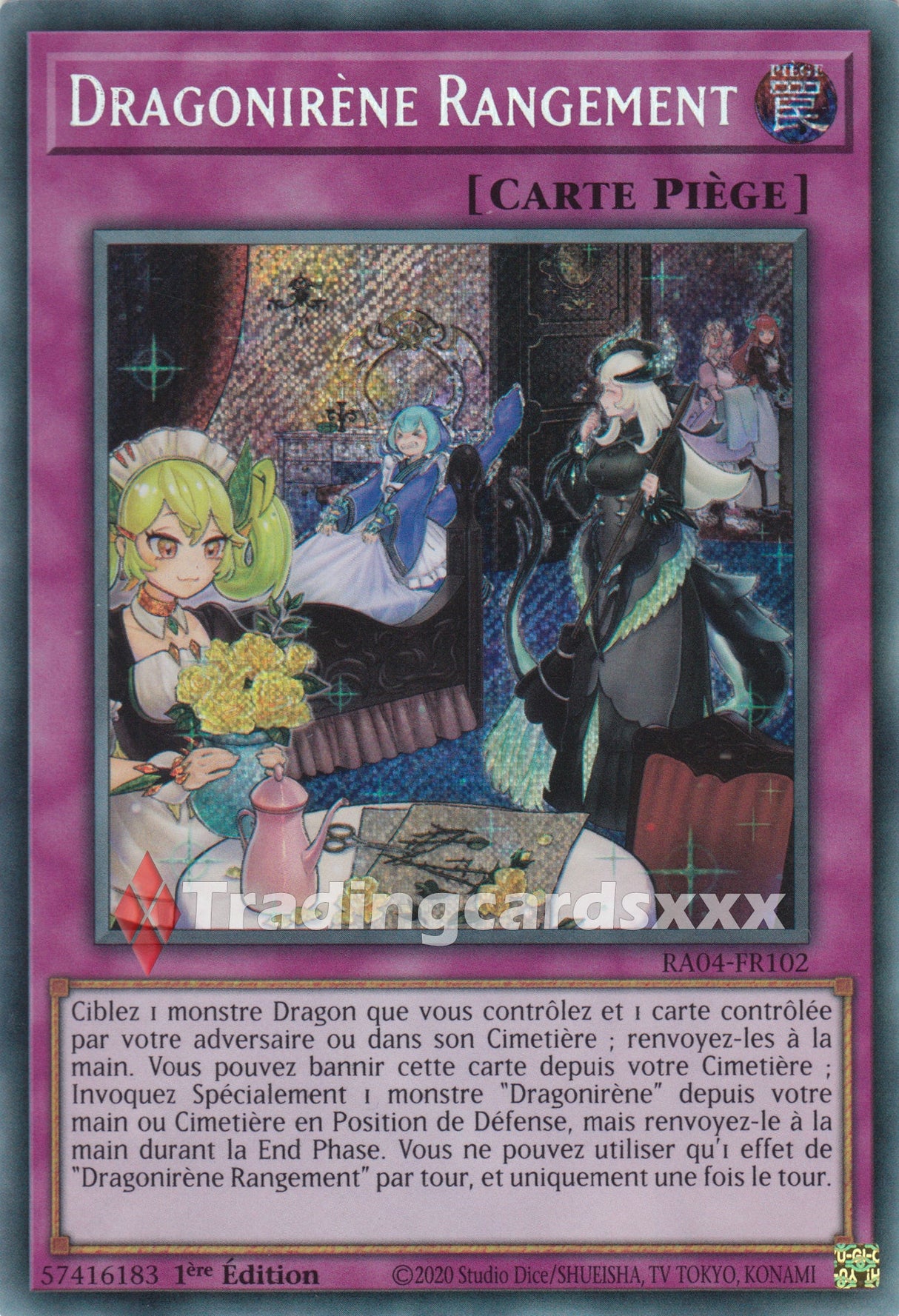Yu-Gi-Oh! Dragonirène Rangement : RA04-FR102