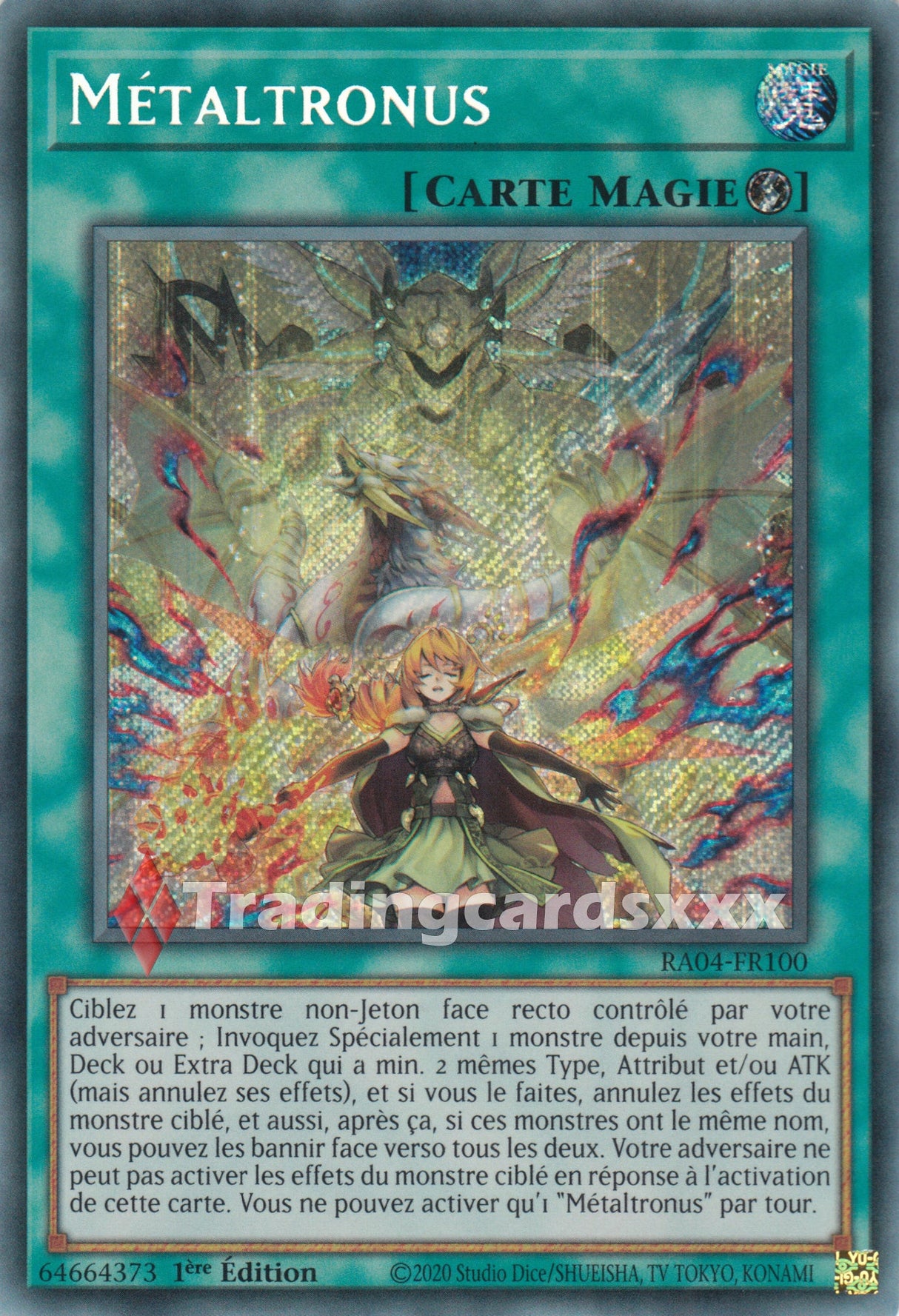 Yu-Gi-Oh! Métaltronus : RA04-FR100