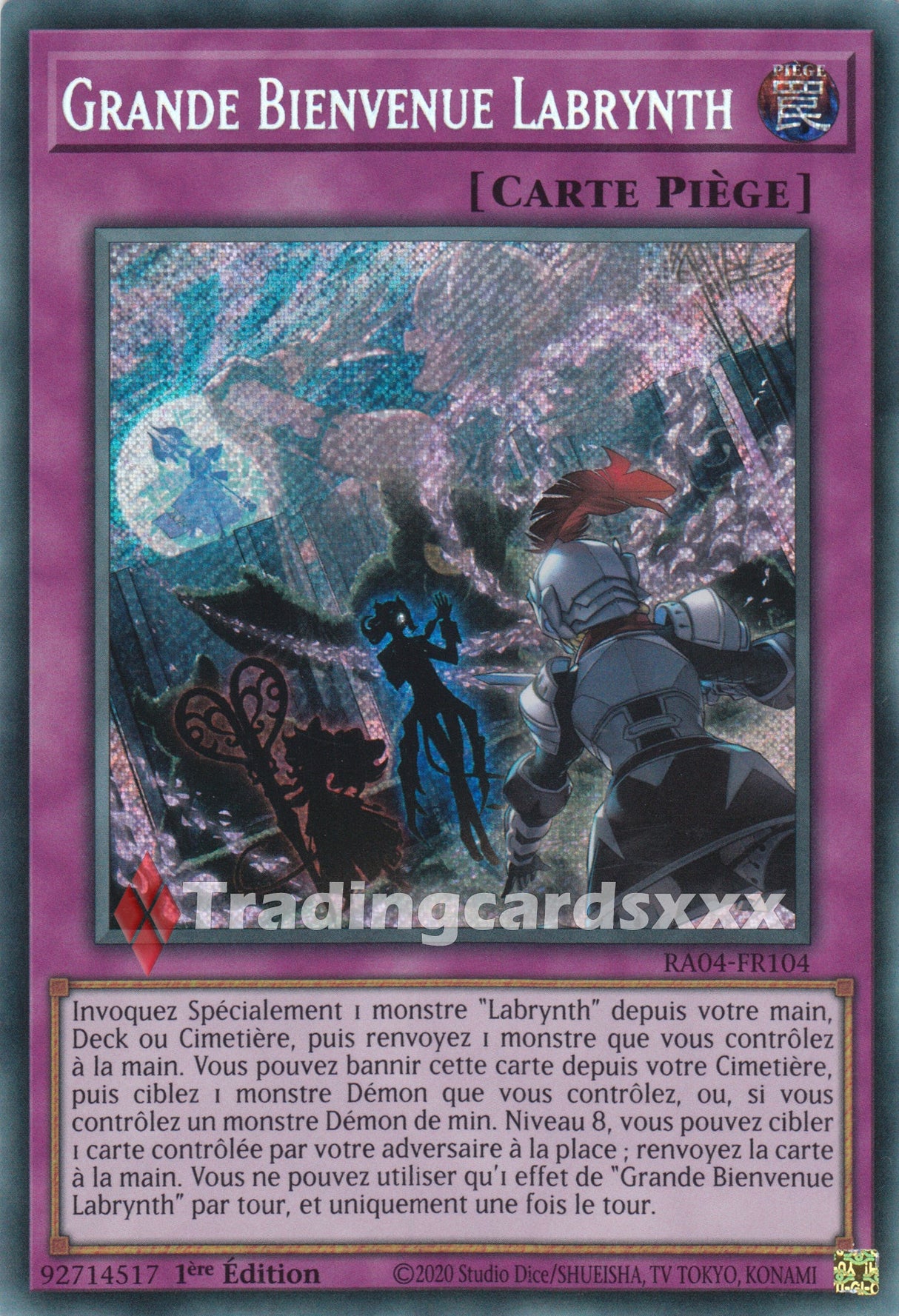 Yu-Gi-Oh! Grande Bienvenue Labrynth : RA04-FR104