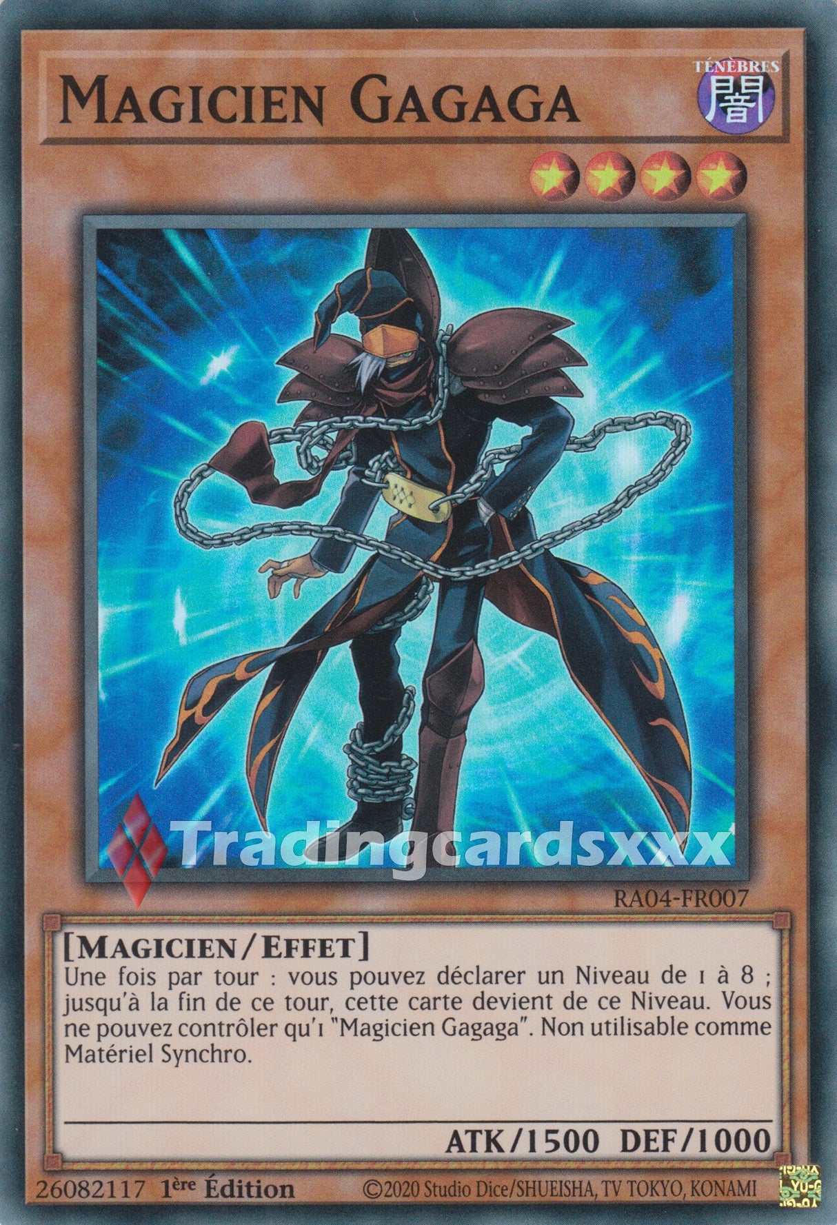 Yu-Gi-Oh! Magicien Gagaga : RA04-FR007