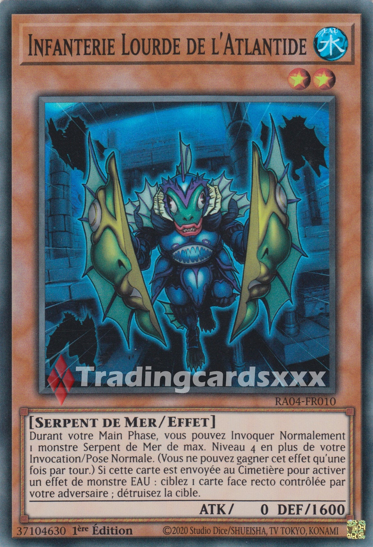 Yu-Gi-Oh! Infanterie Lourde de l'Atlantide : RA04-FR010