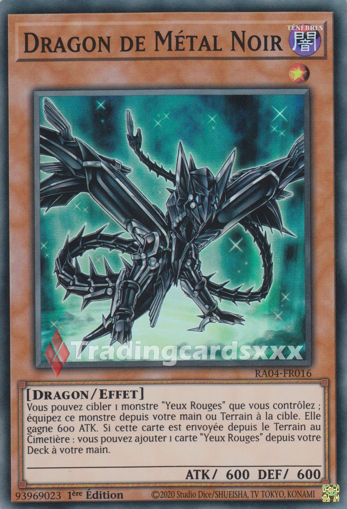 Yu-Gi-Oh! Dragon de Métal Noir : RA04-FR016