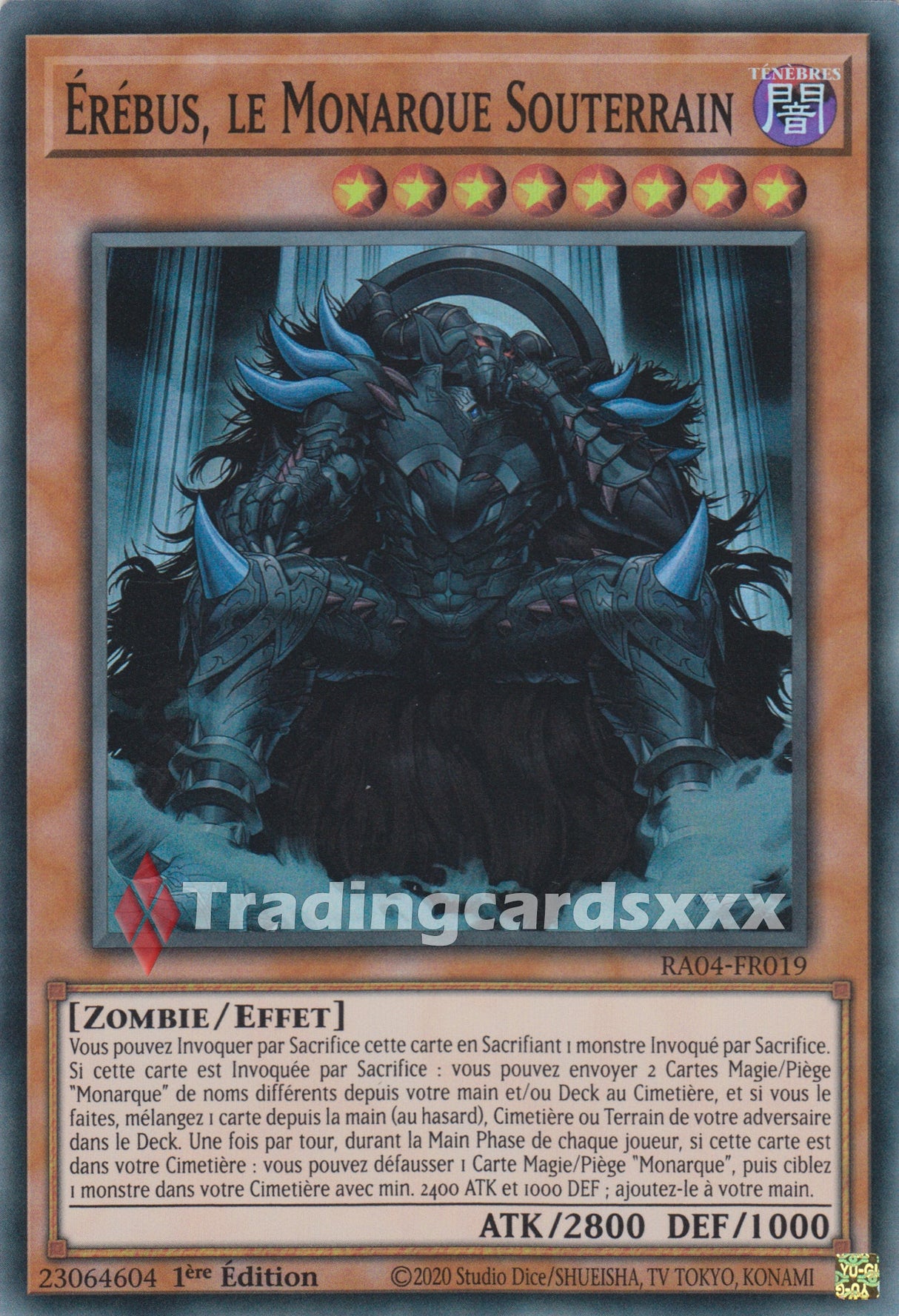 Yu-Gi-Oh! Érébus, le Monarque Souterrain : RA04-FR019
