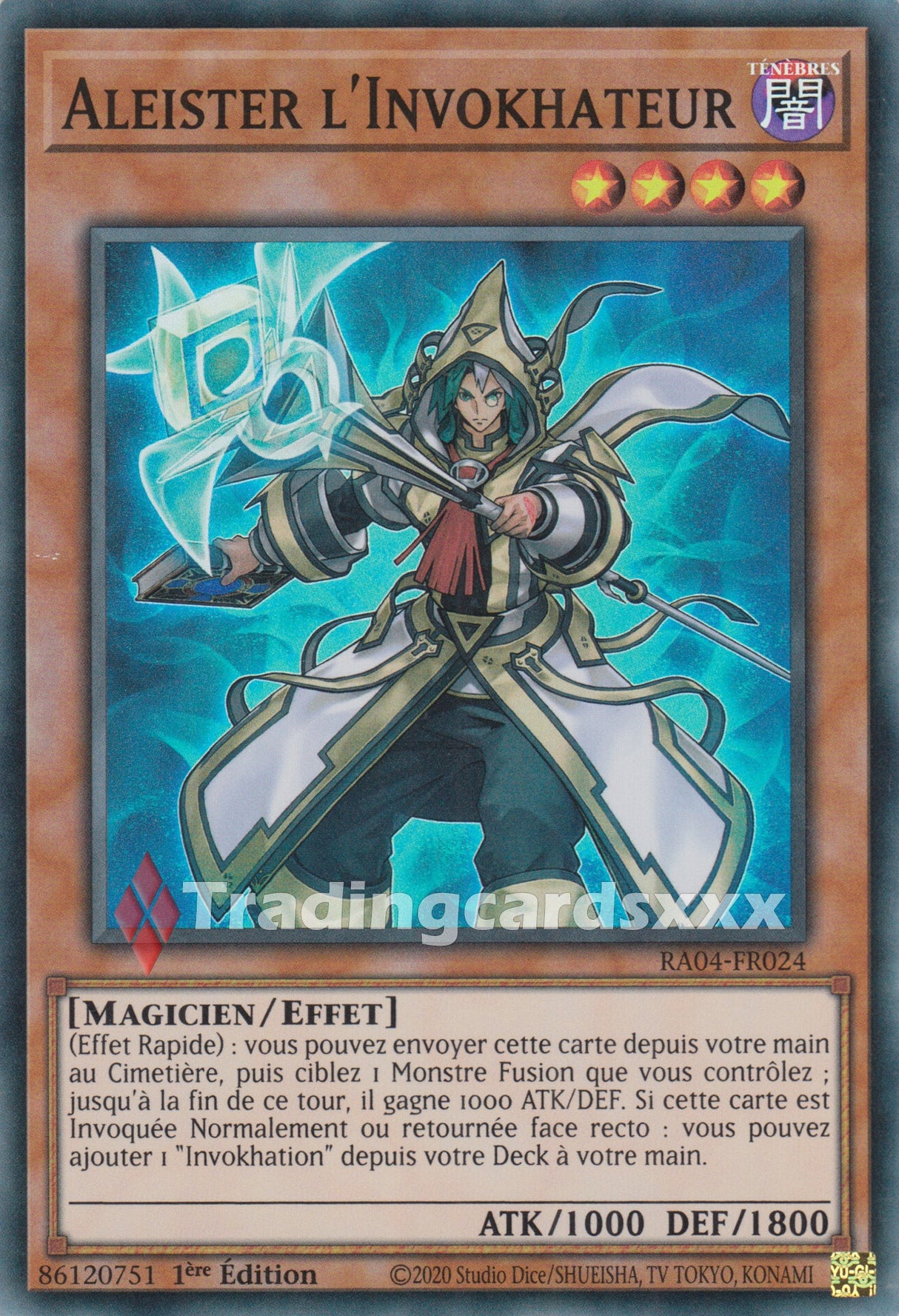 Yu-Gi-Oh! Aleister l'Invokhateur : RA04-FR024