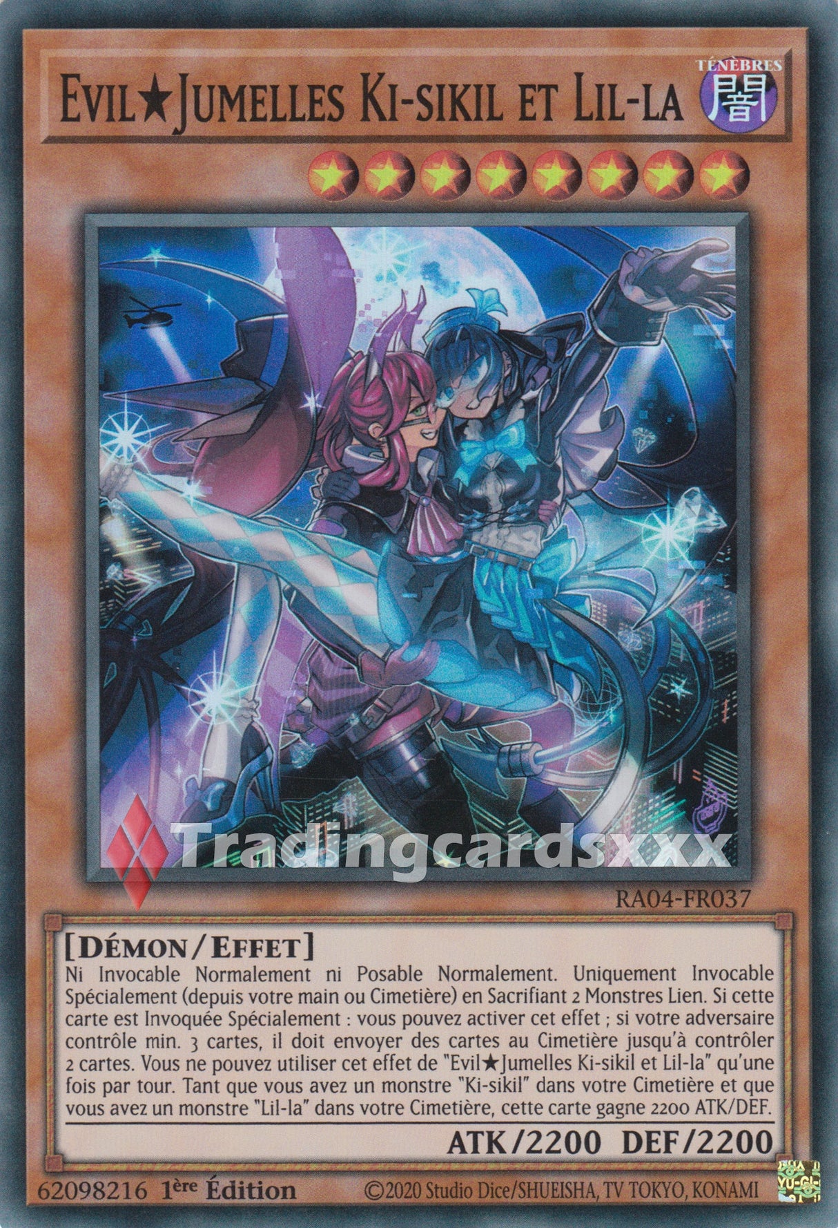 Yu-Gi-Oh! Evil★Jumelles Ki-sikil et Lil-la : RA04-FR037