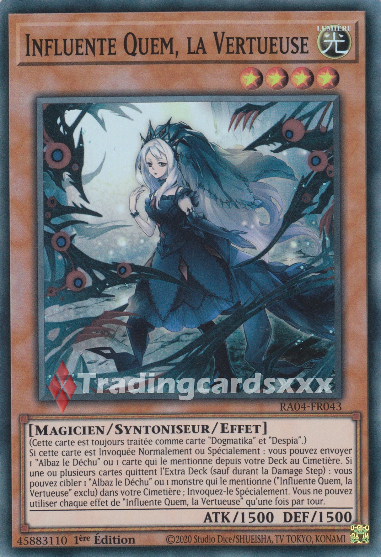 Yu-Gi-Oh! Influente Quem, la Vertueuse : RA04-FR043