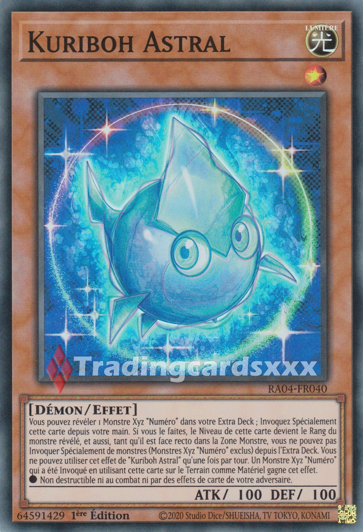 Yu-Gi-Oh! Kuriboh Astral : RA04-FR040