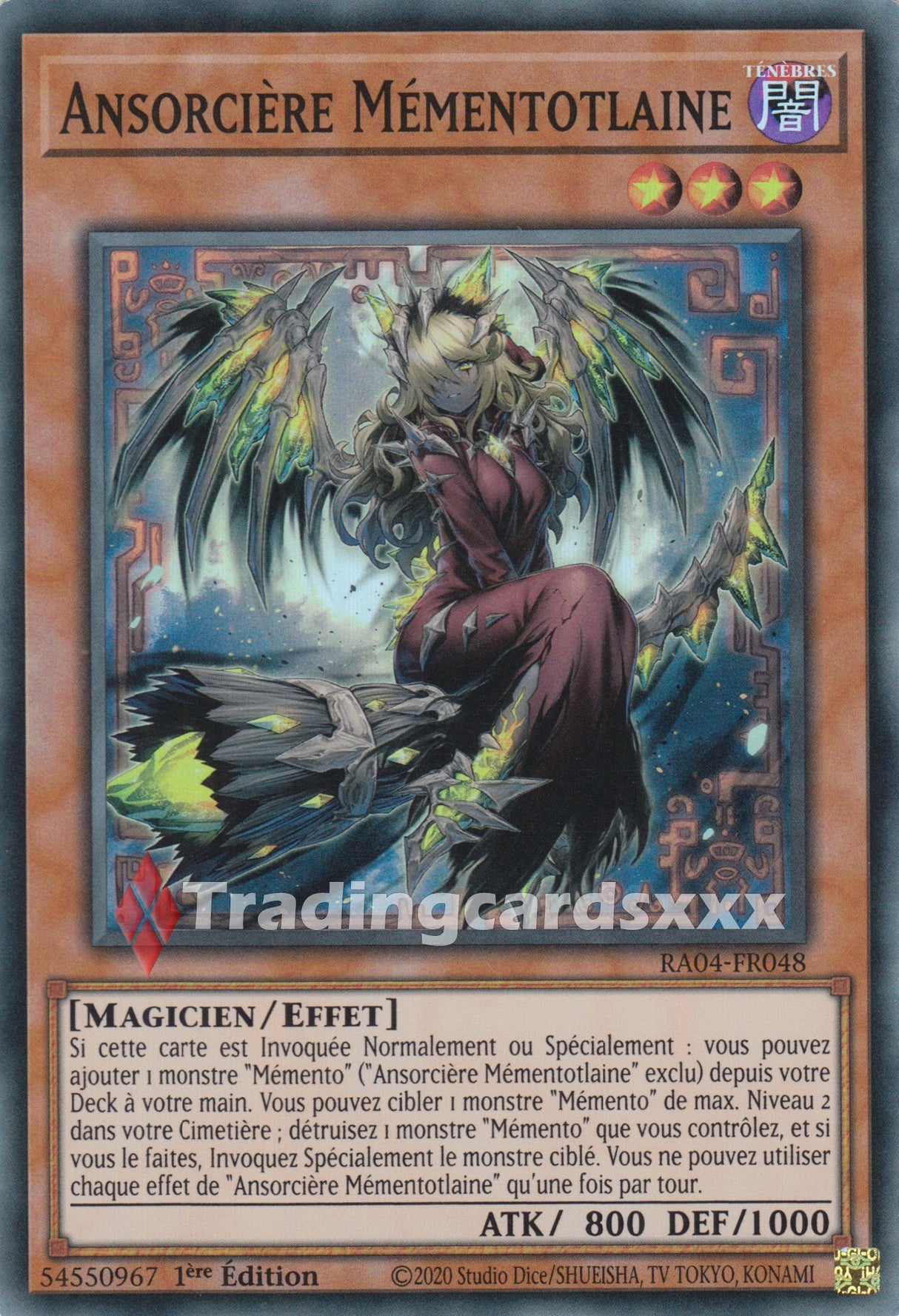 Yu-Gi-Oh! Ansorcière Mémentotlaine : RA04-FR048