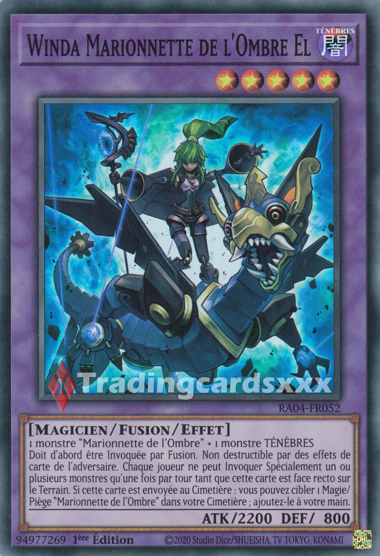 Yu-Gi-Oh! Winda Marionnette de l'Ombre El : RA04-FR052