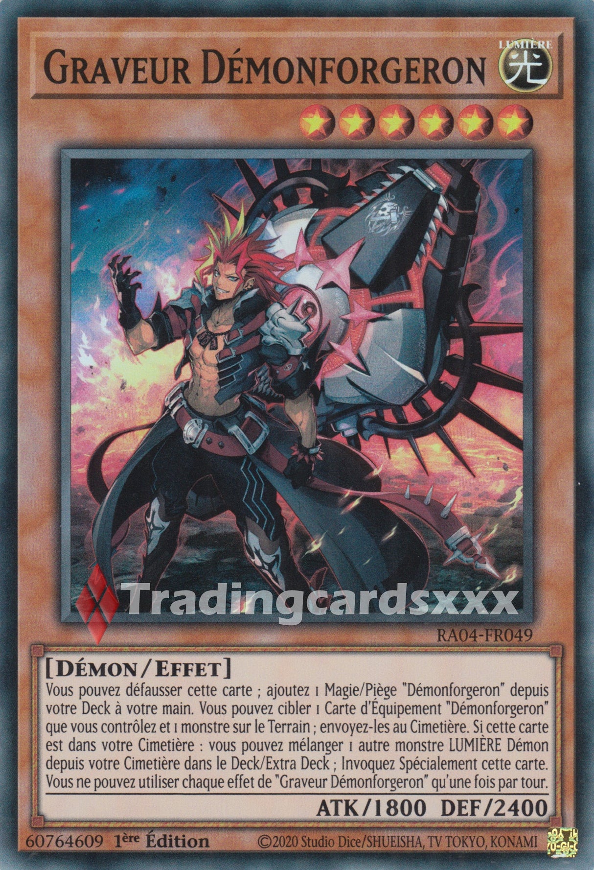 Yu-Gi-Oh! Graveur Démonforgeron : RA04-FR049