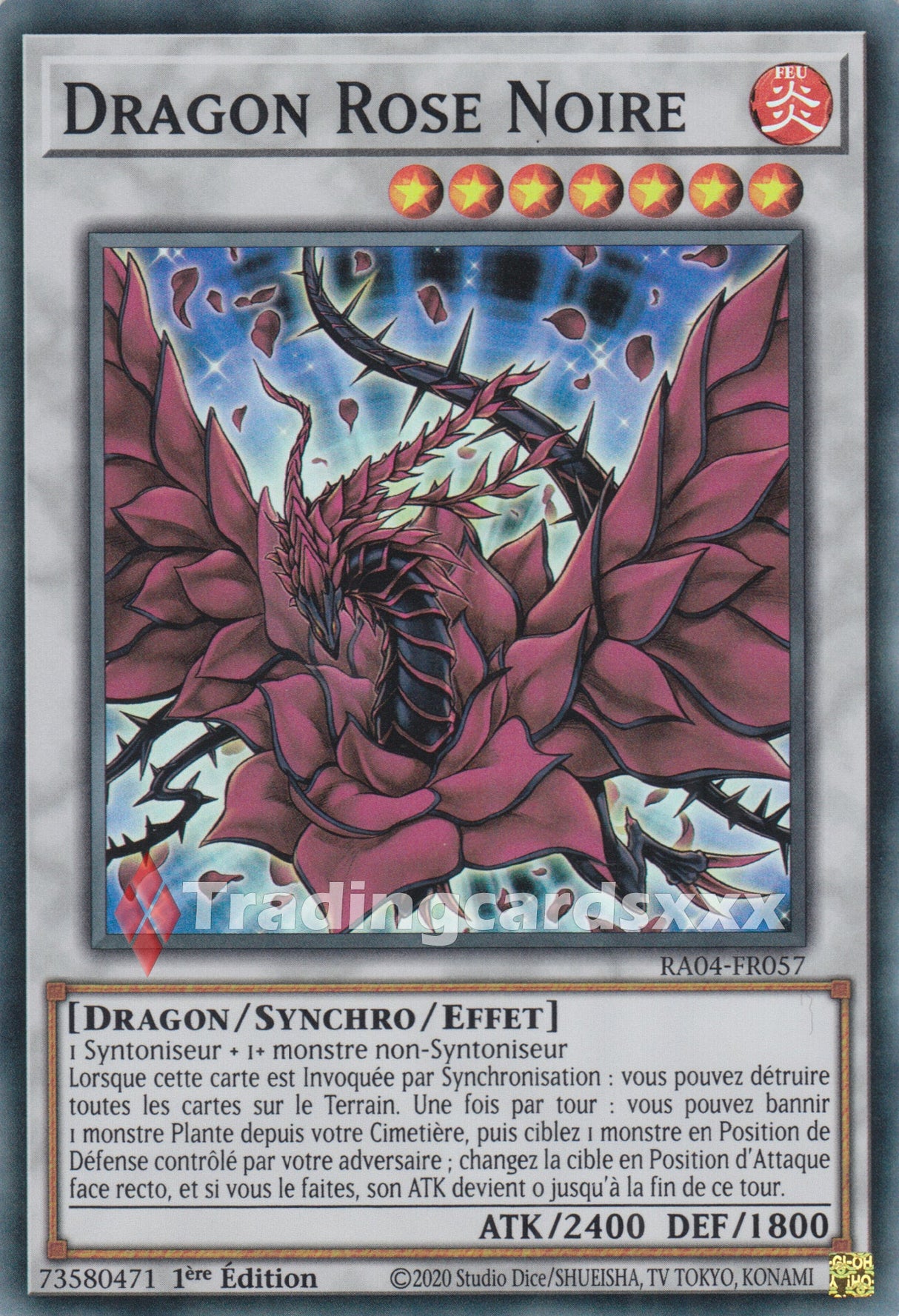 Yu-Gi-Oh! Dragon Rose Noire : RA04-FR057